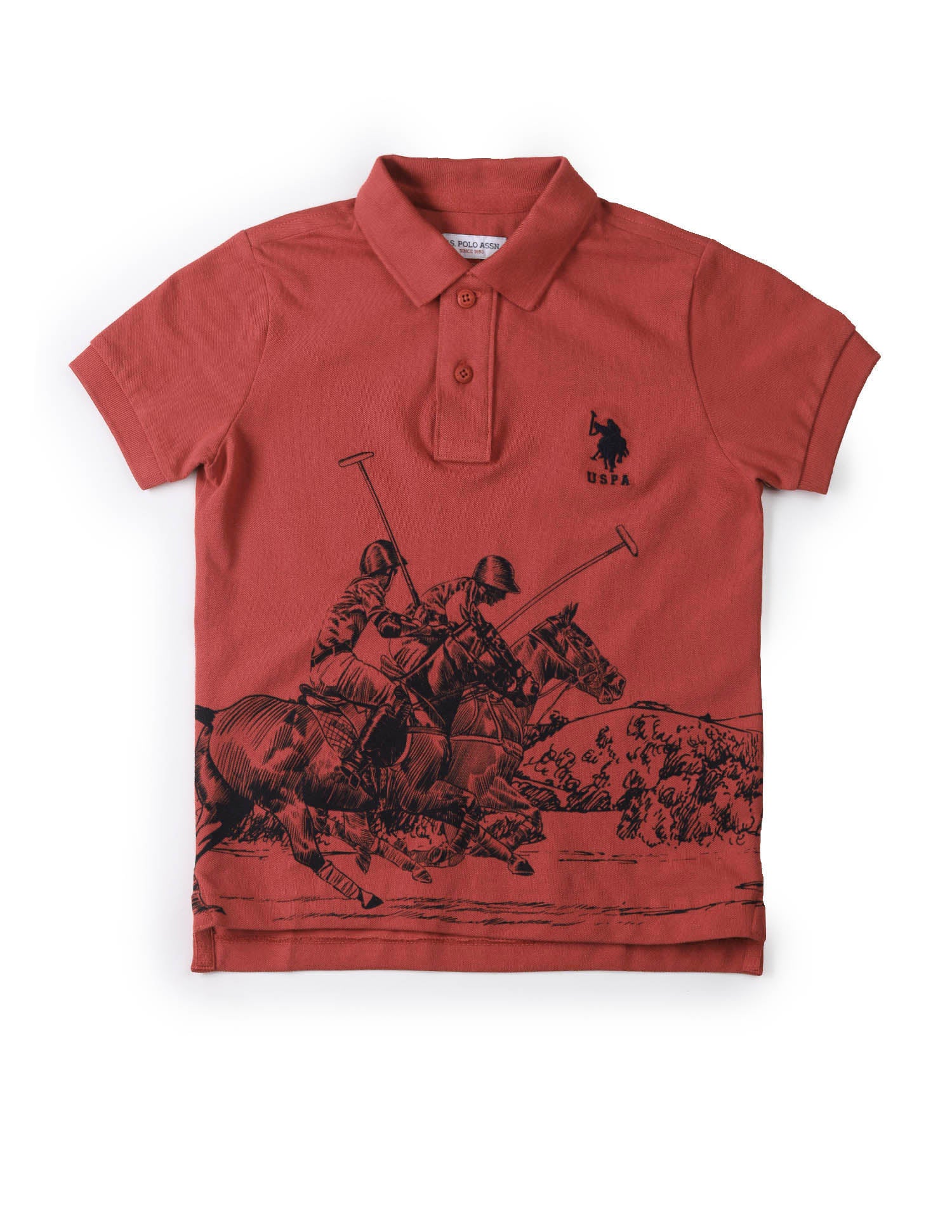 UKTSH1776 RUST Boys T-Shirt - Image 6