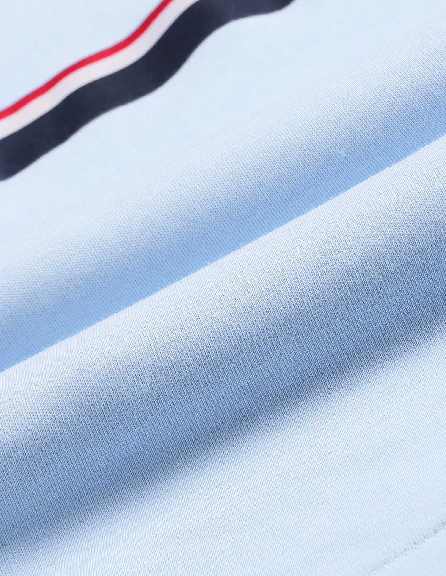 Boys Regular Fit Horizontal Striped Polo Shirt - Image 2