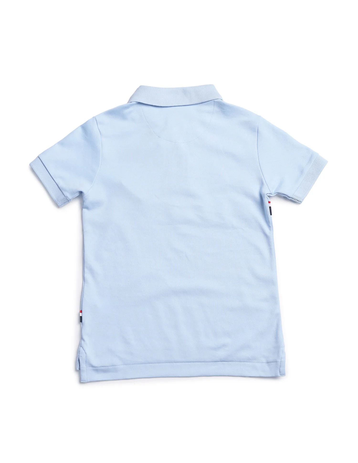 Boys Regular Fit Horizontal Striped Polo Shirt - Image 6