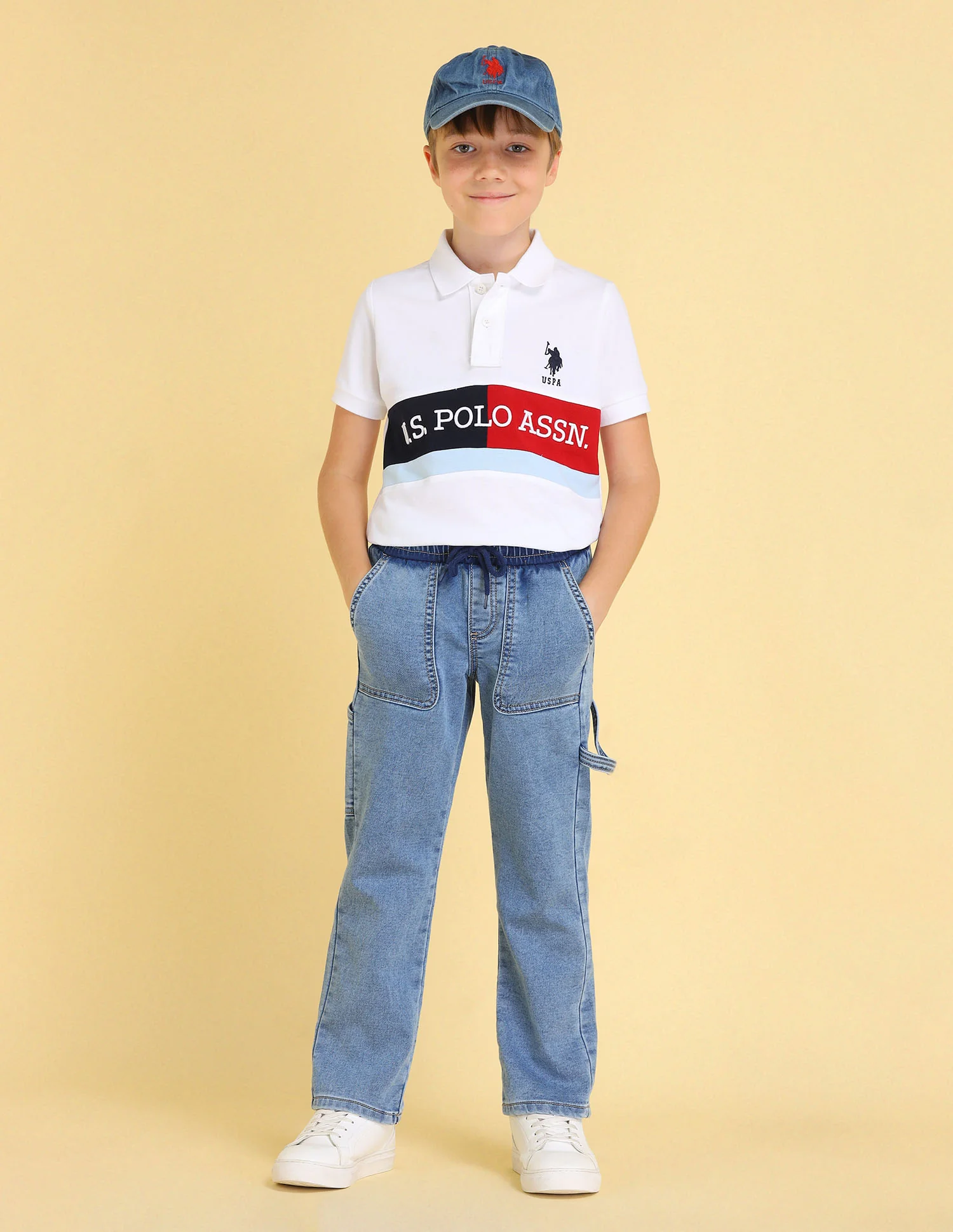 UKJEN564 LT. BLUE Boys Jeans