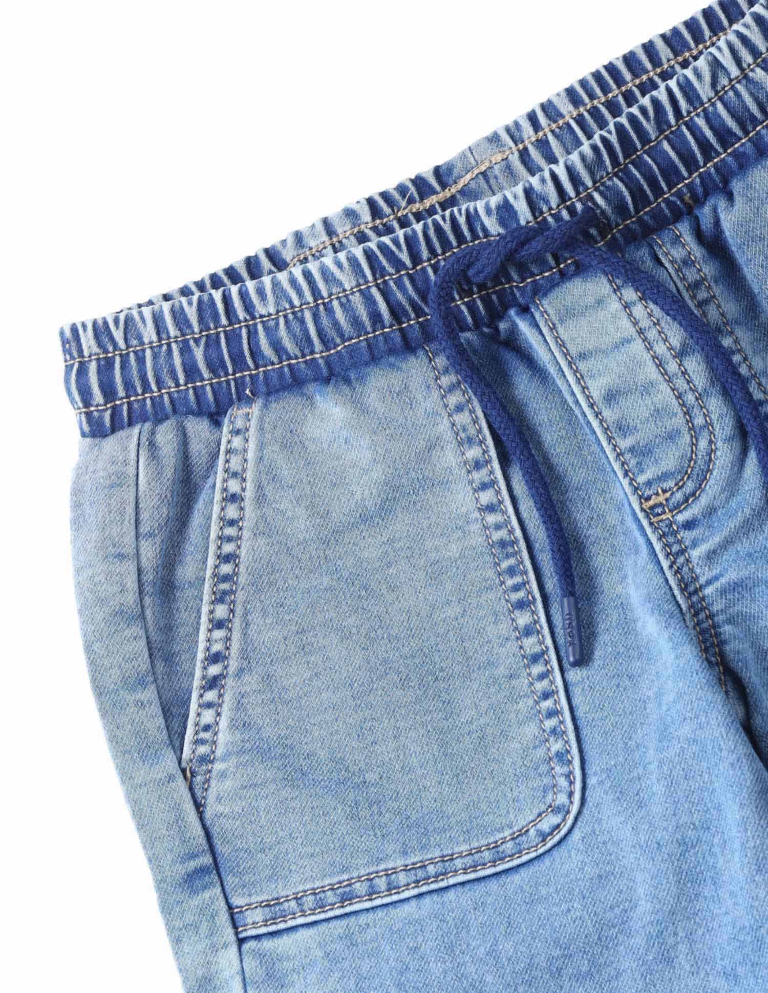 UKJEN564 LT. BLUE Boys Jeans - Image 2