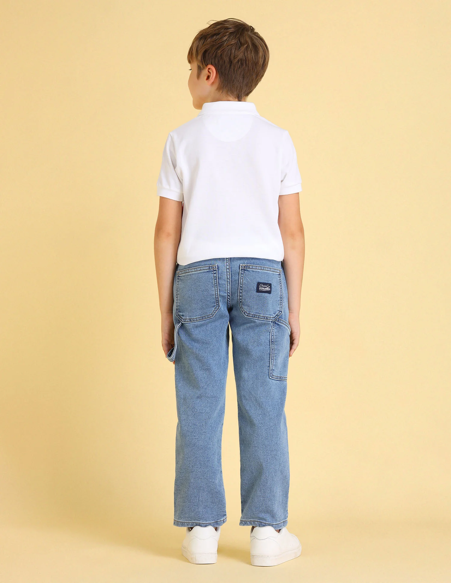 UKJEN564 LT. BLUE Boys Jeans - Image 4