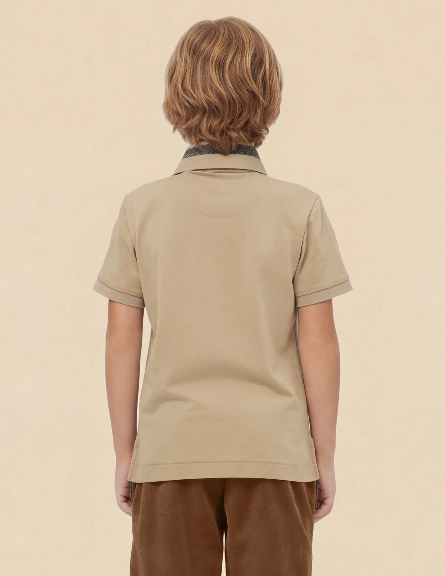 Boys Regular Fit Mini Me Polo Shirt - Image 5