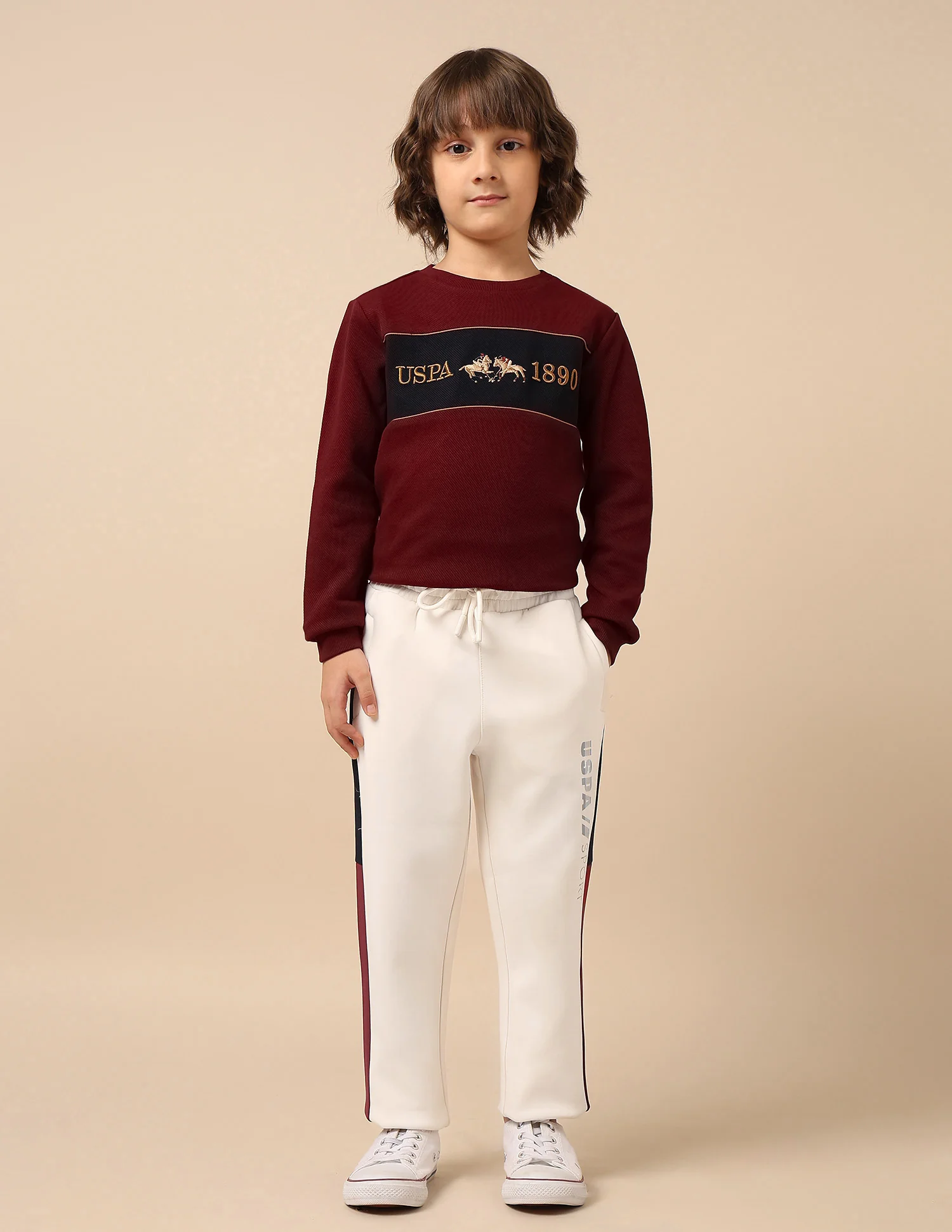Boys Regular Fit Mini Me Track Pants - Image 3