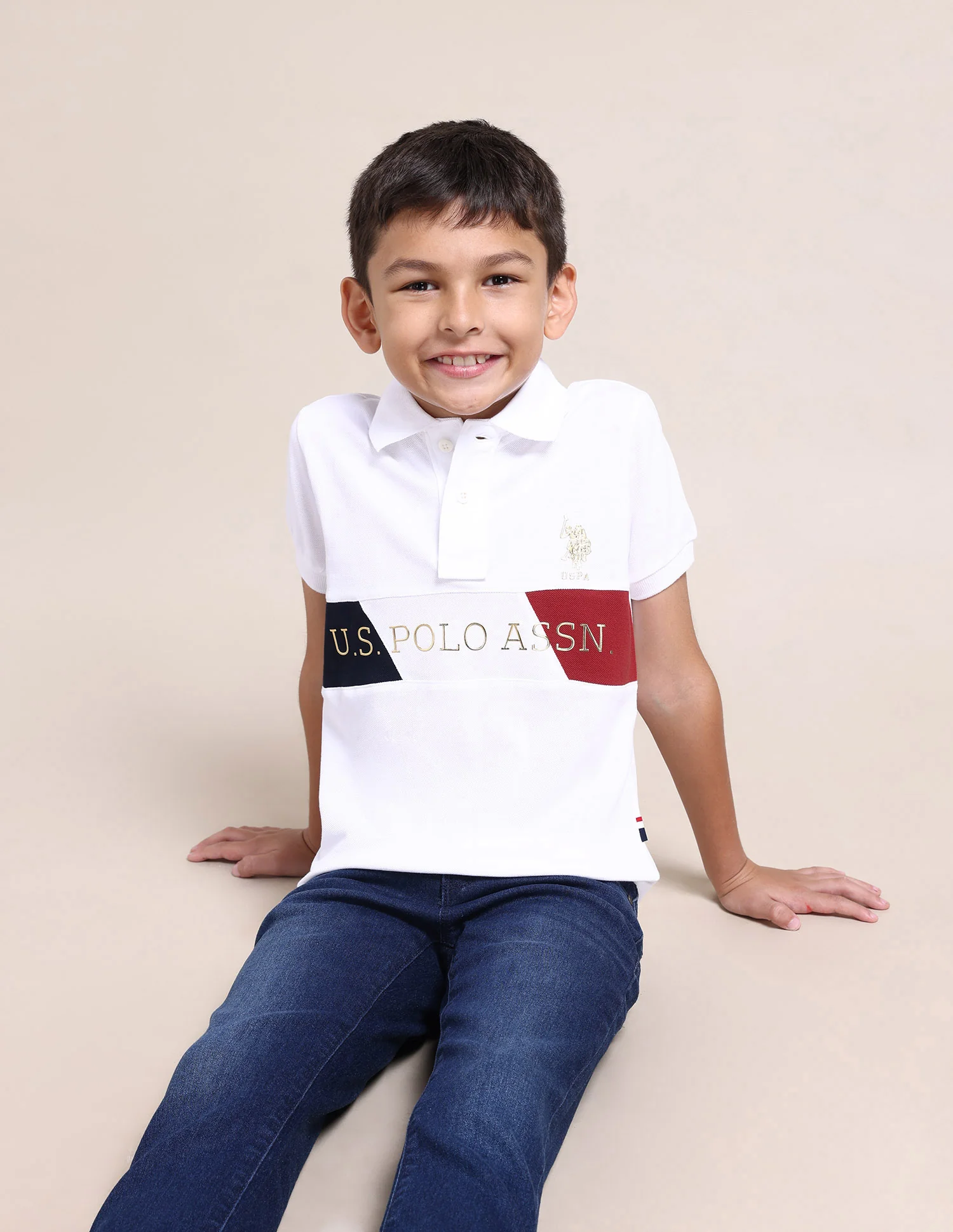 Boys Regular Fit Polo Shirt