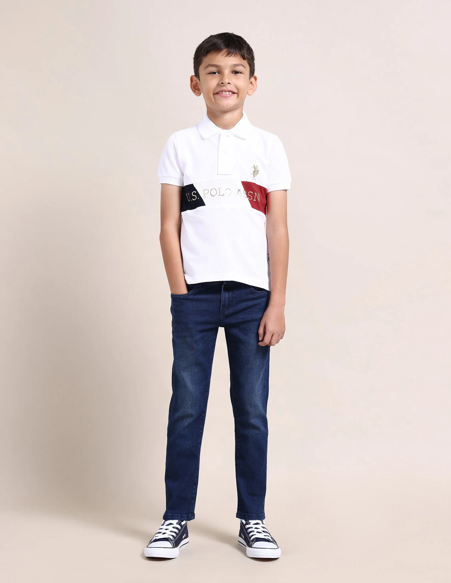 Boys Regular Fit Polo Shirt - Image 3