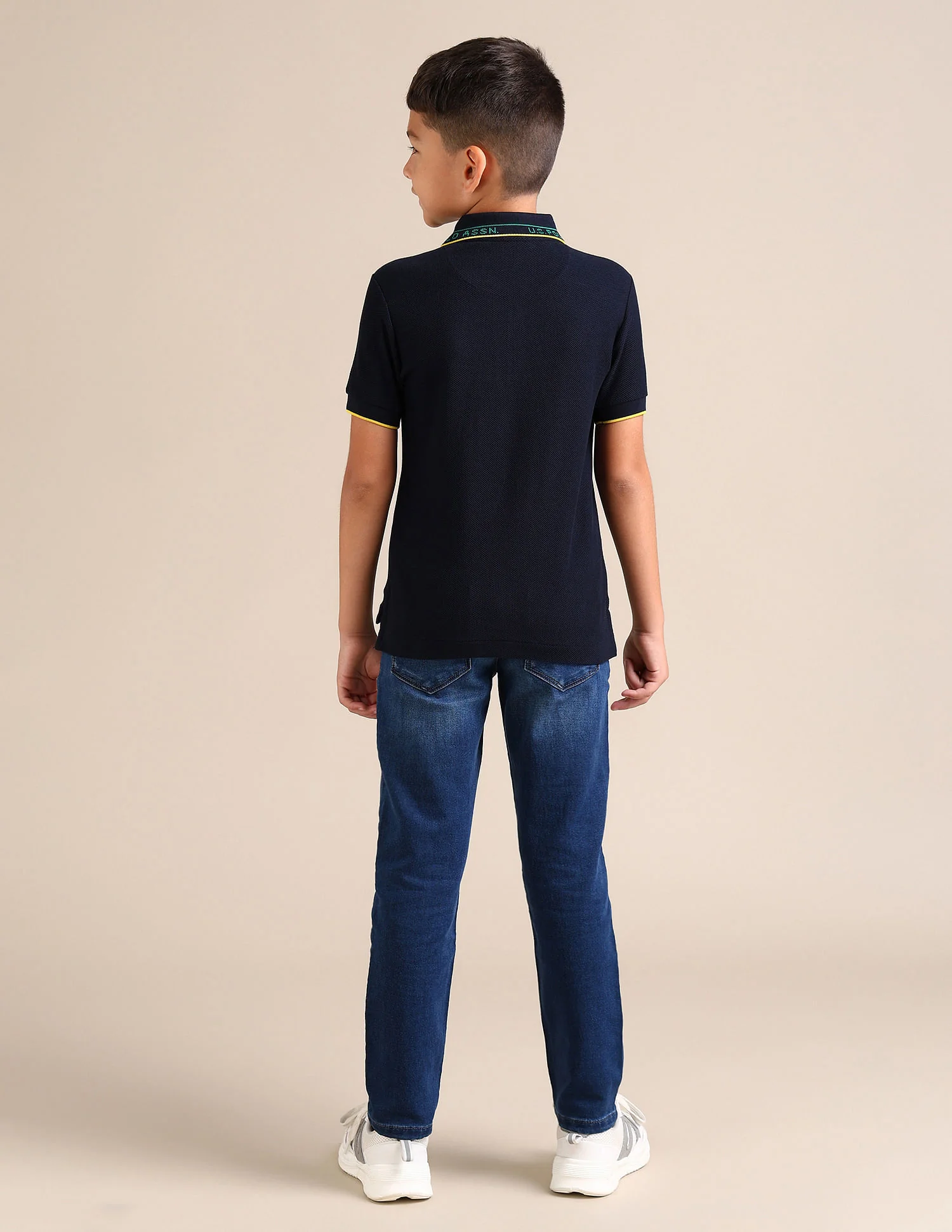 Boys Regular Fit Polo Shirt - Image 4