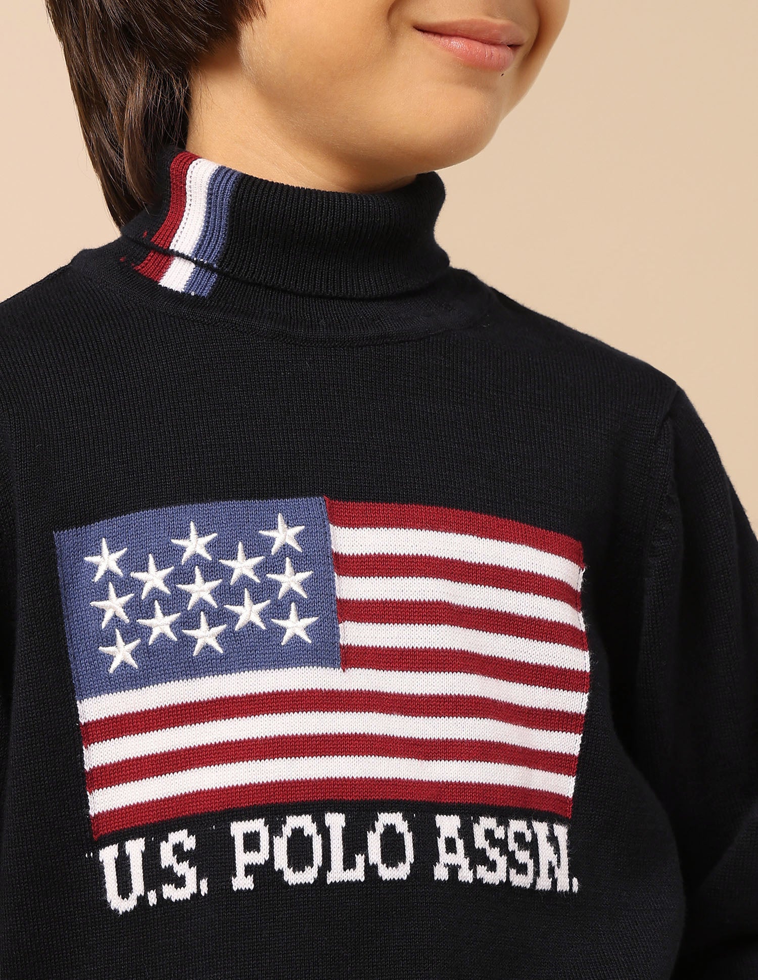 Boys Regular Fit Printed Sweater - Image 6