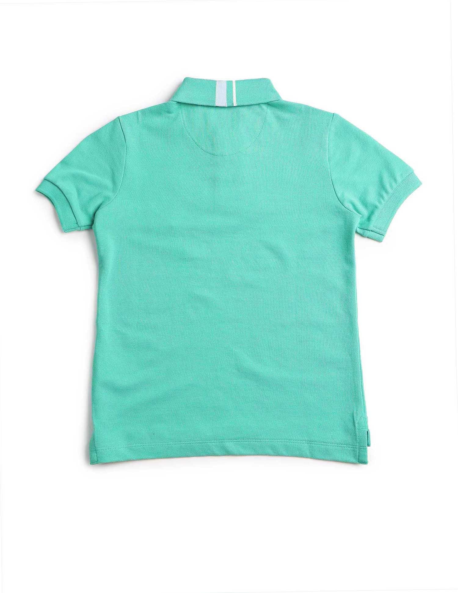 Boys Regular Fit Pure Cotton Polo Shirt - Image 7