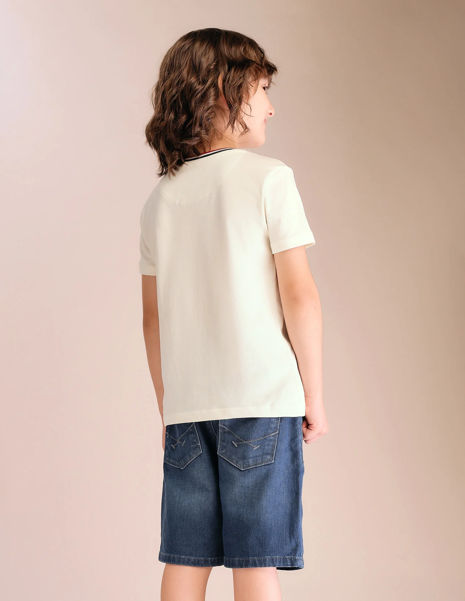 Boys Regular Fit Pure Cotton T-Shirt - Image 5