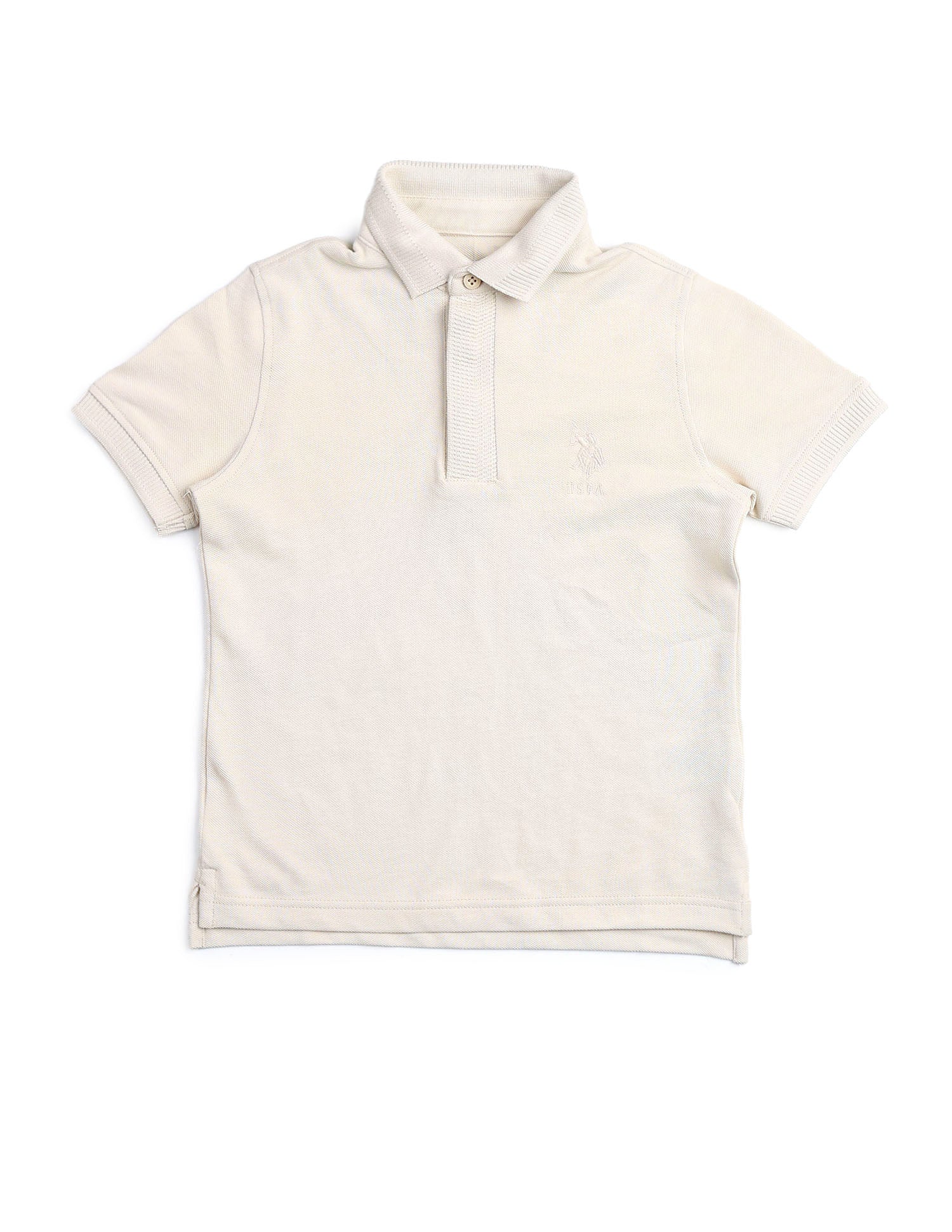 Boys Regular Fit Solid Polo Shirt - Image 6