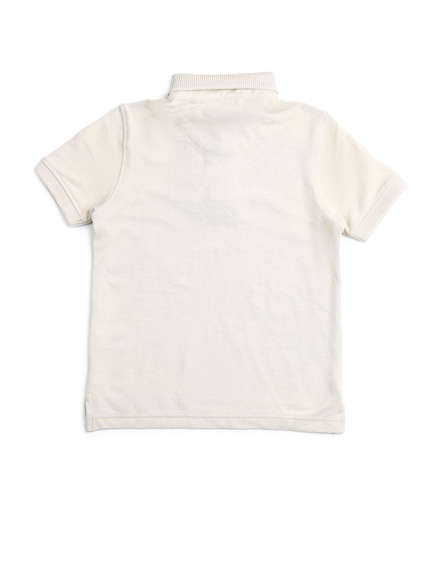 Boys Regular Fit Solid Polo Shirt - Image 7