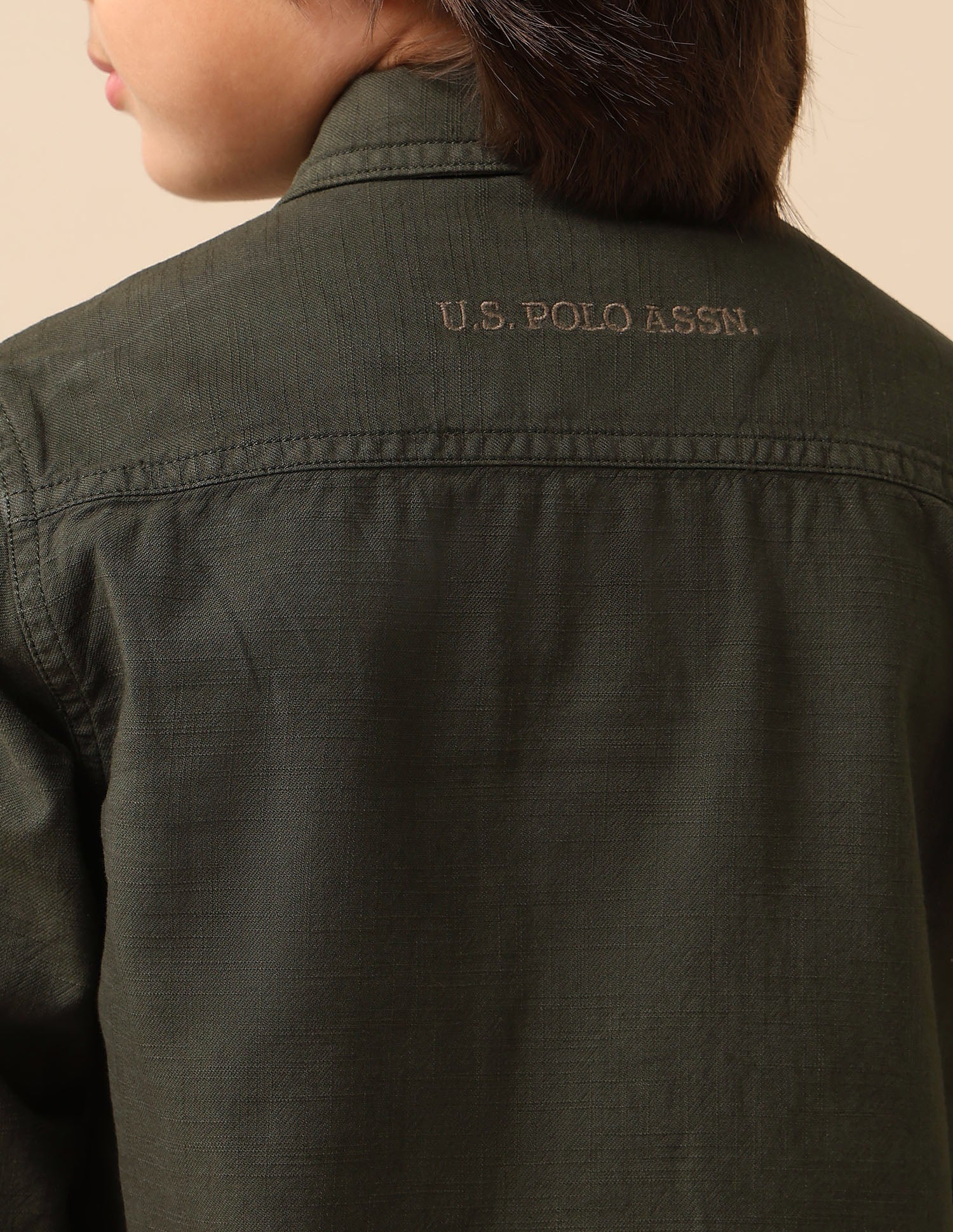 Boys Regular Fit Solid Shirt - Image 7