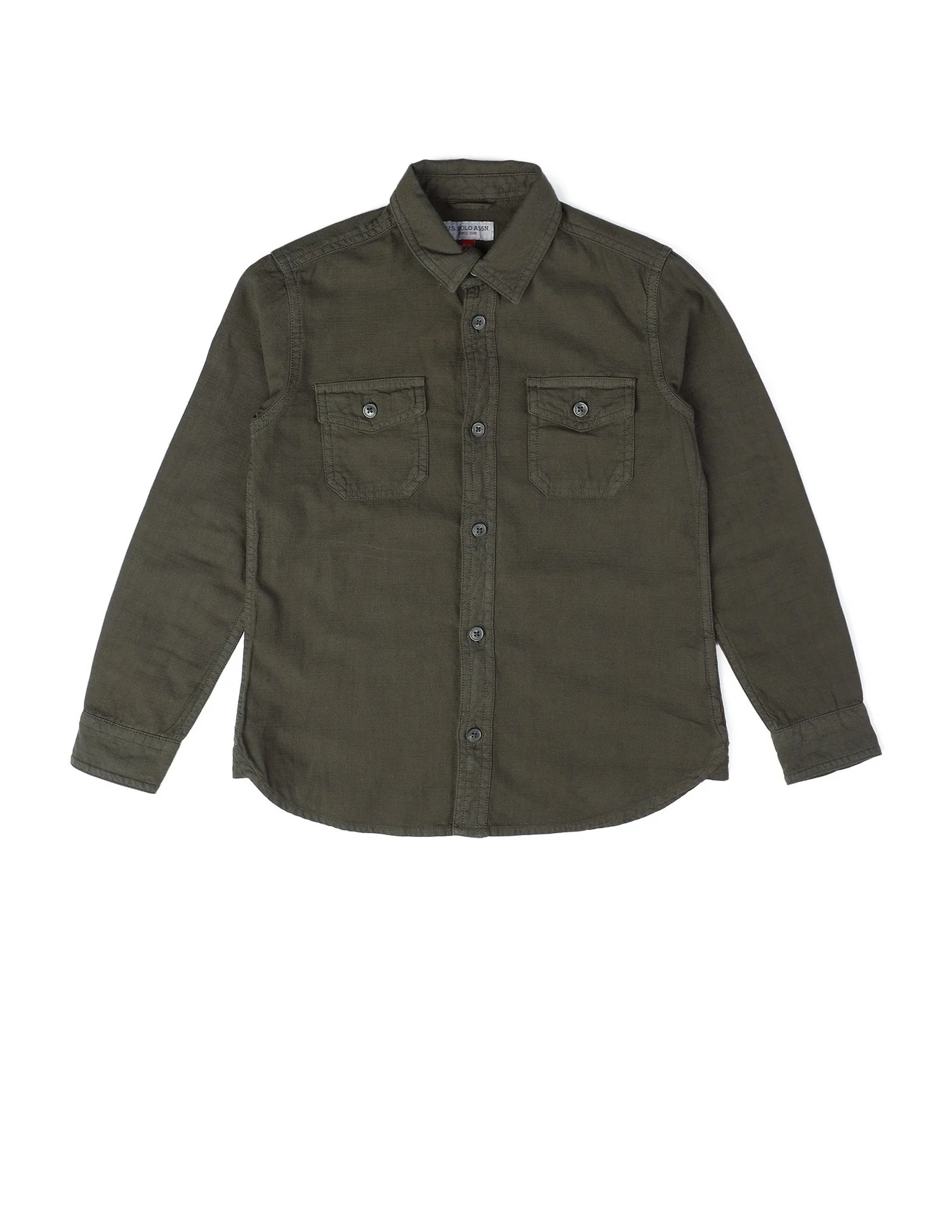 Boys Regular Fit Solid Shirt - Image 8