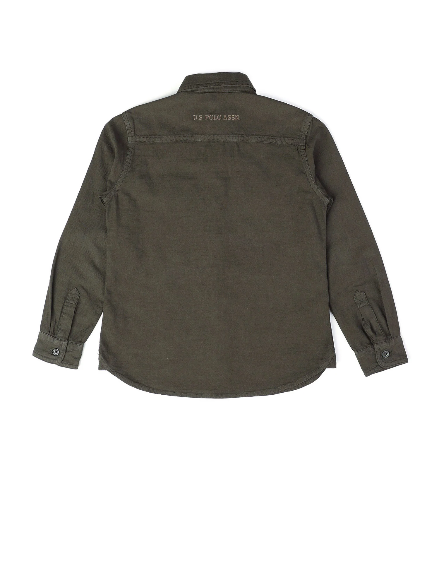 Boys Regular Fit Solid Shirt - Image 9