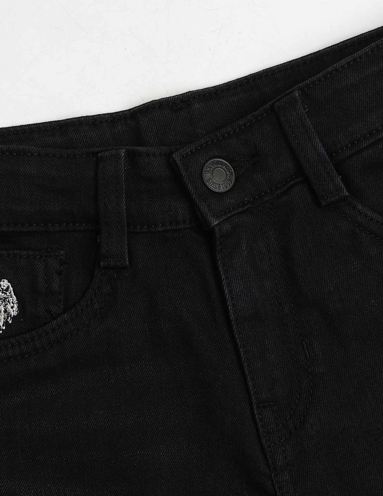 Boys Regular Fit Solid Shorts - Image 2