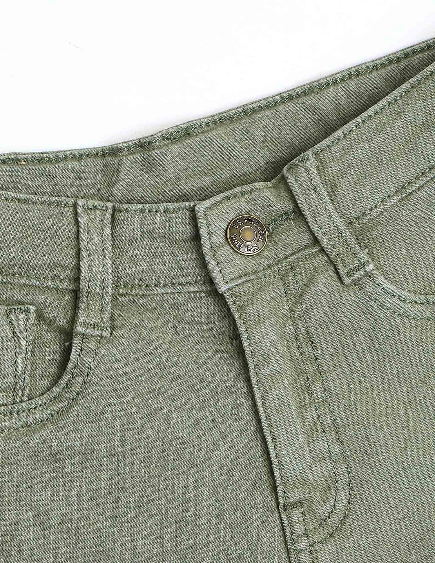Boys Regular Fit Solid Shorts - Image 2