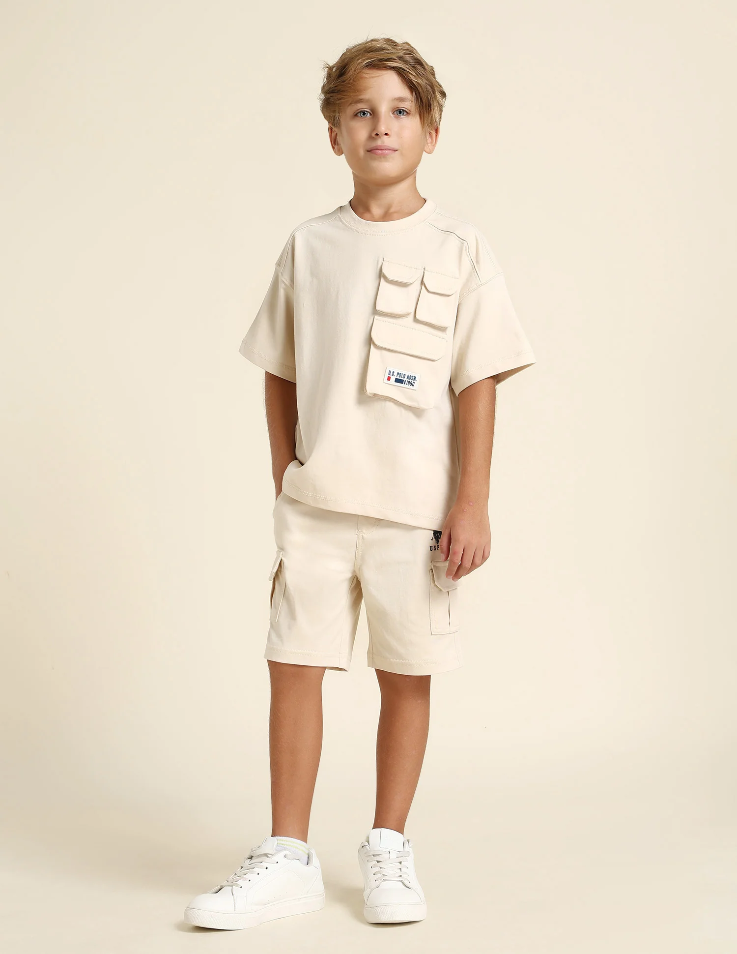 Boys Regular Fit Solid T-Shirt - Image 3