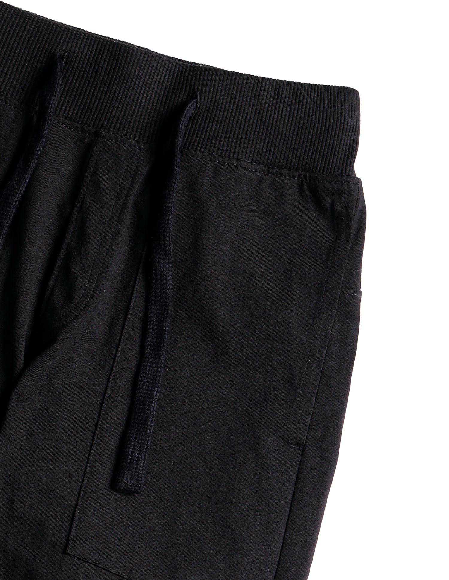 Boys Regular Fit Solid Track Pants - Image 7
