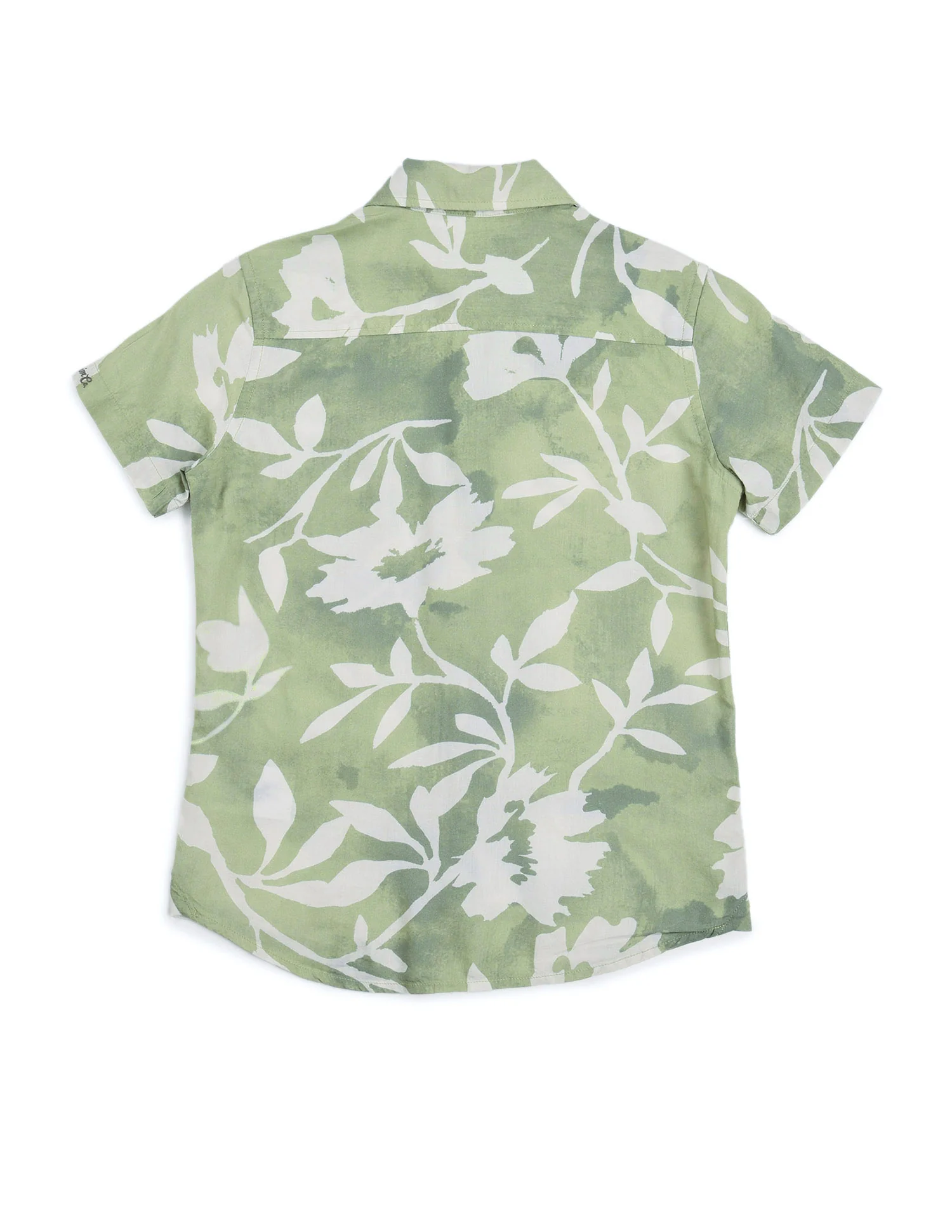 Boys Regular Fit Tropical Printed Shirt - Image 7