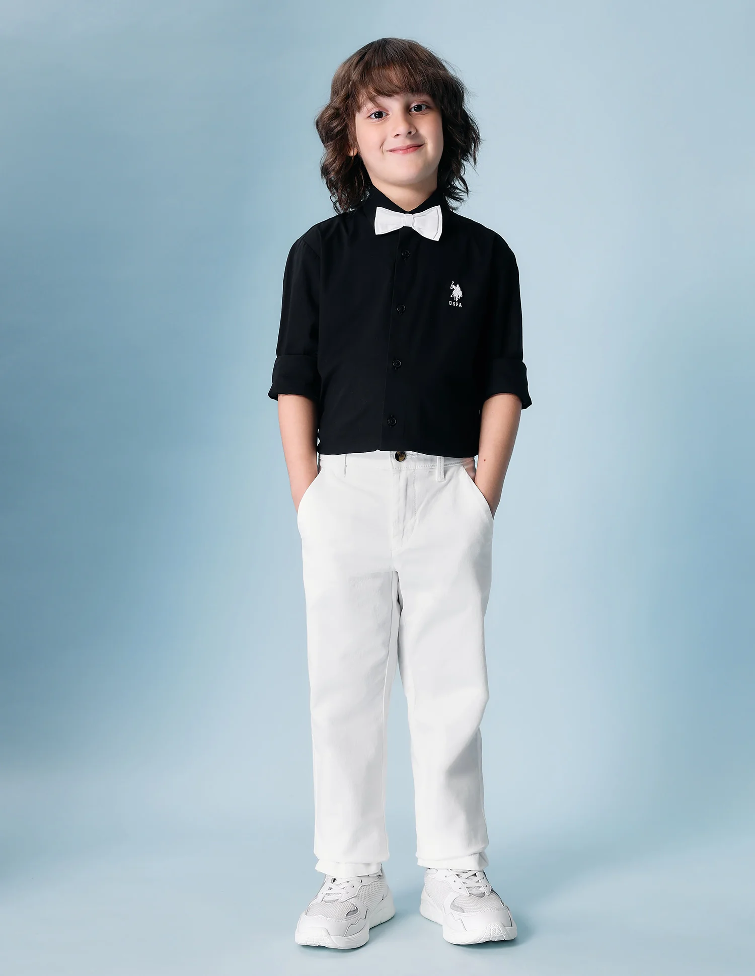 Boys Regular Fit Twill Trousers - Image 3