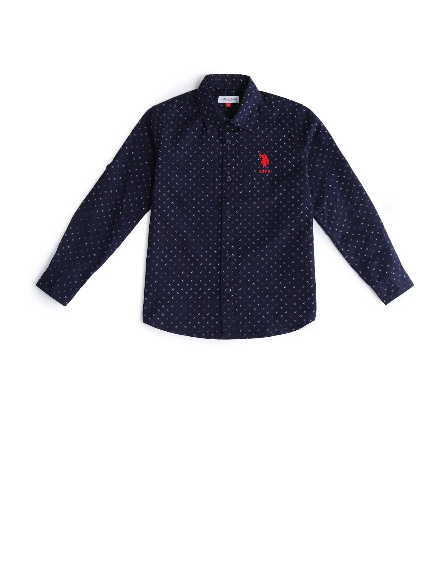 Boys Regular Fit Twill Weave All-Over Shirt - Image 5