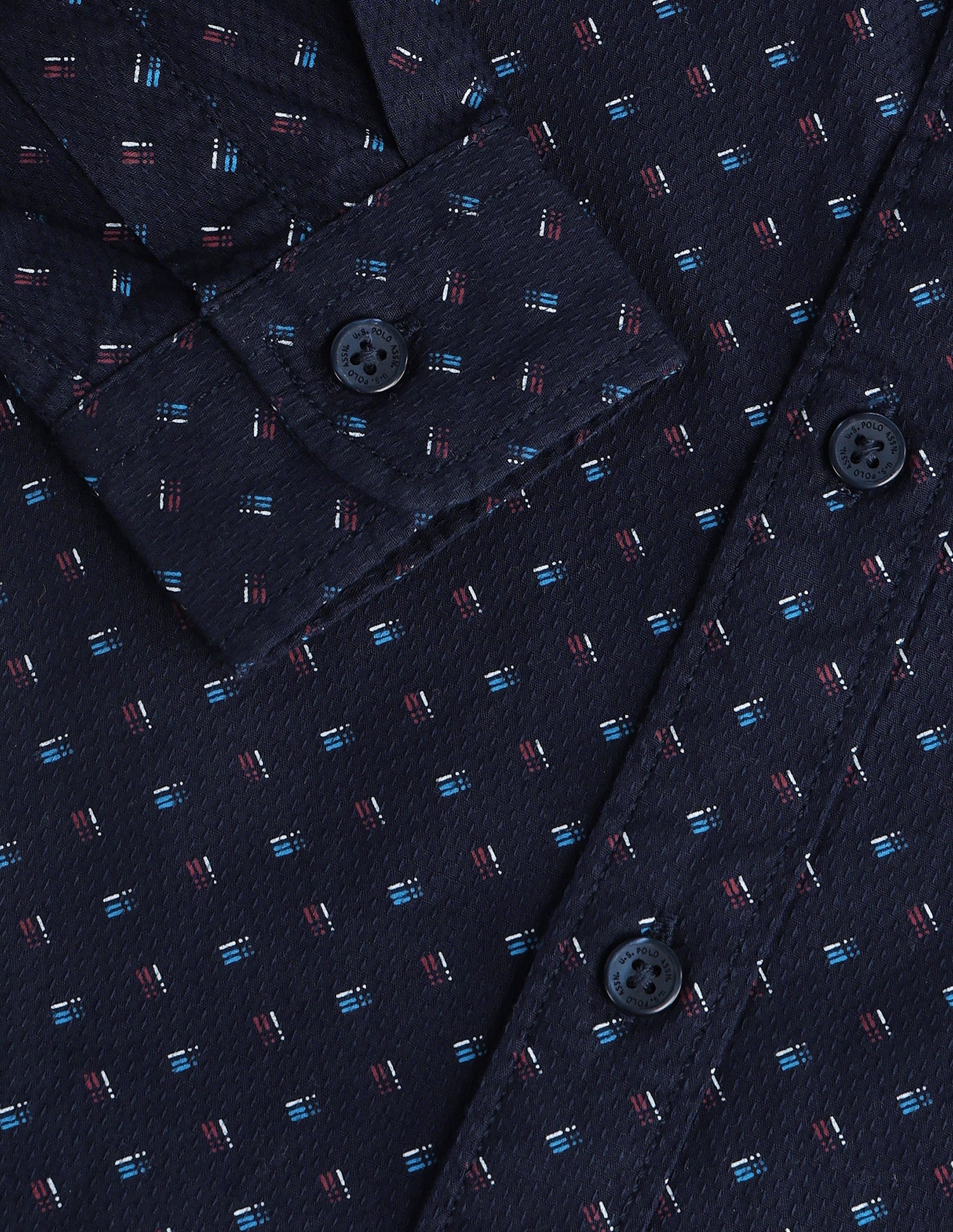 Boys Regular Fit Twill Weave All-Over Shirt - Image 6
