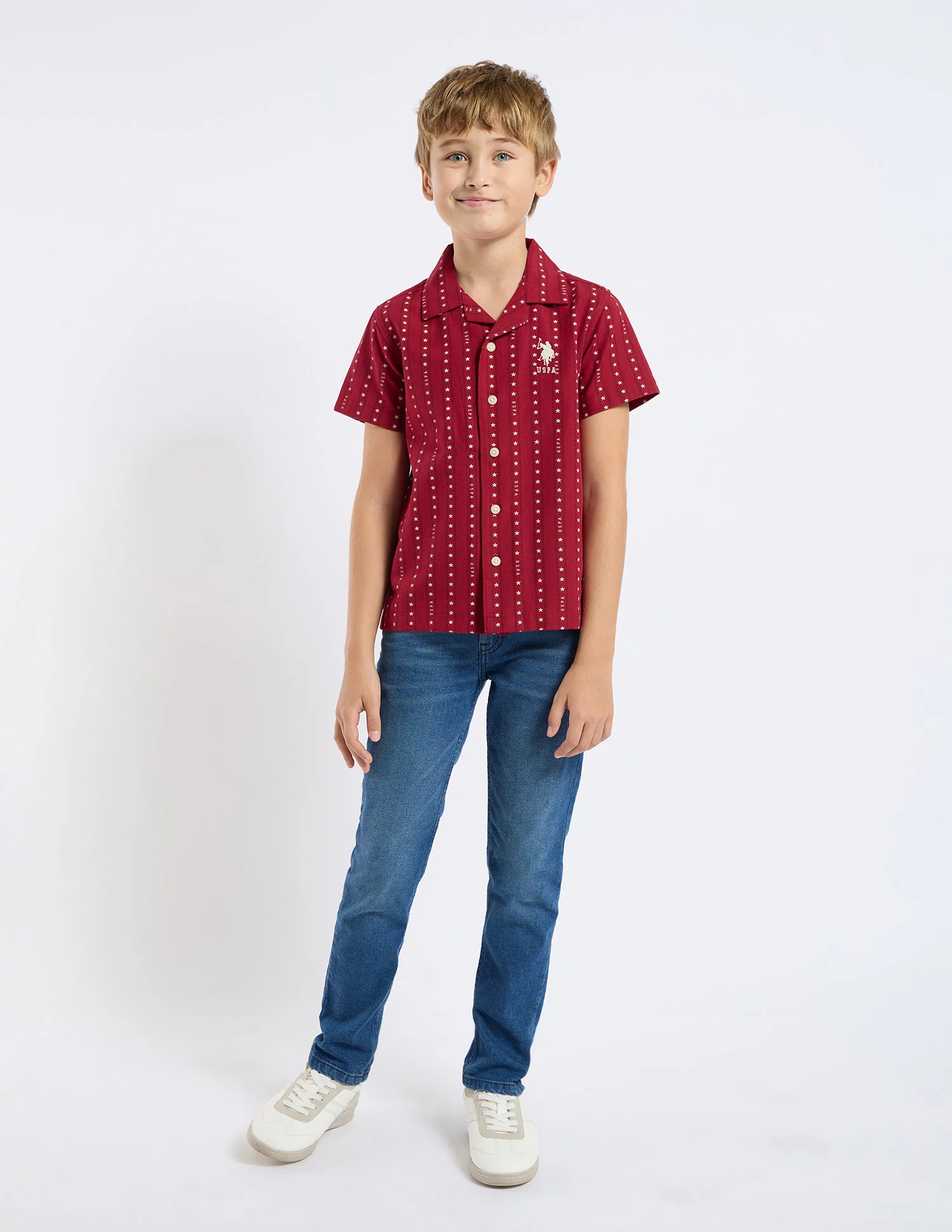 Boys Relaxed Fit All Over Printed Shirt - Image 3