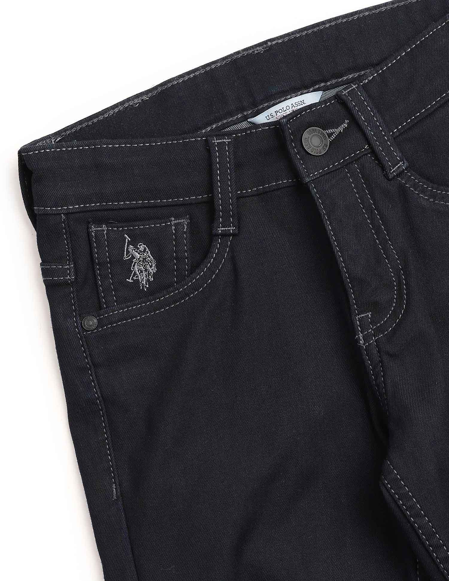 Boys Relaxed Fit Black Jeans - Image 2