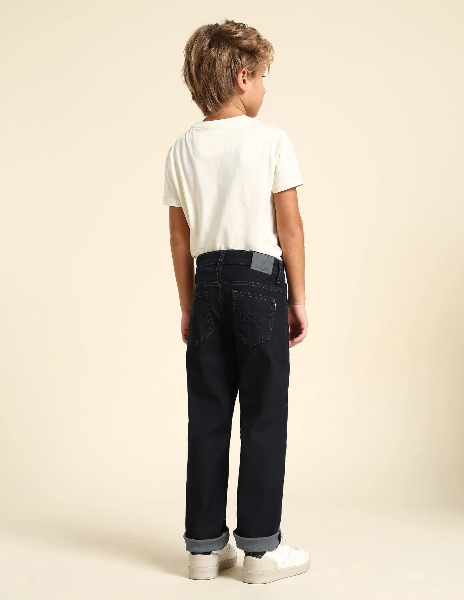 Boys Relaxed Fit Black Jeans - Image 4