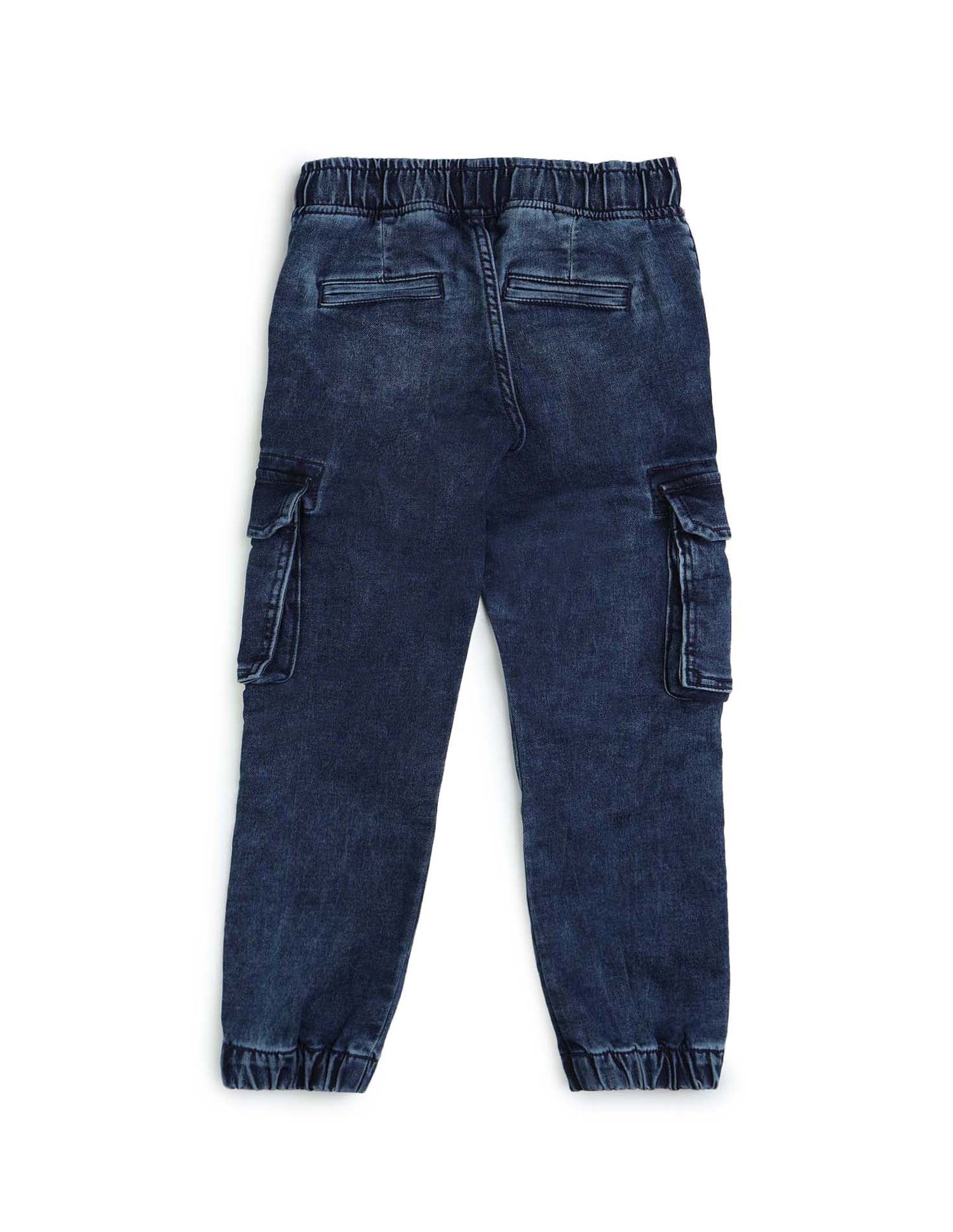 Boys Relaxed Fit Cargo Jeans - Image 10
