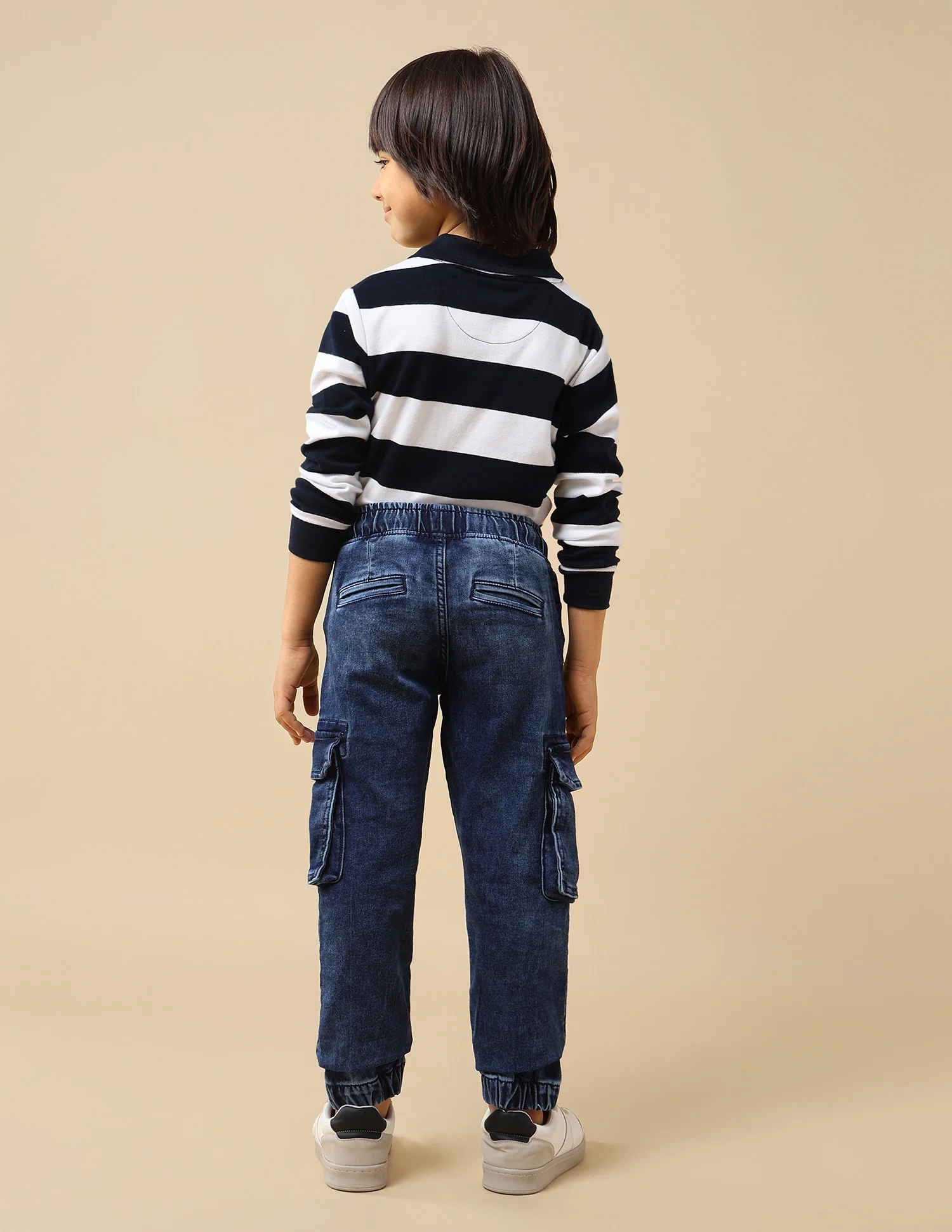 Boys Relaxed Fit Cargo Jeans - Image 5