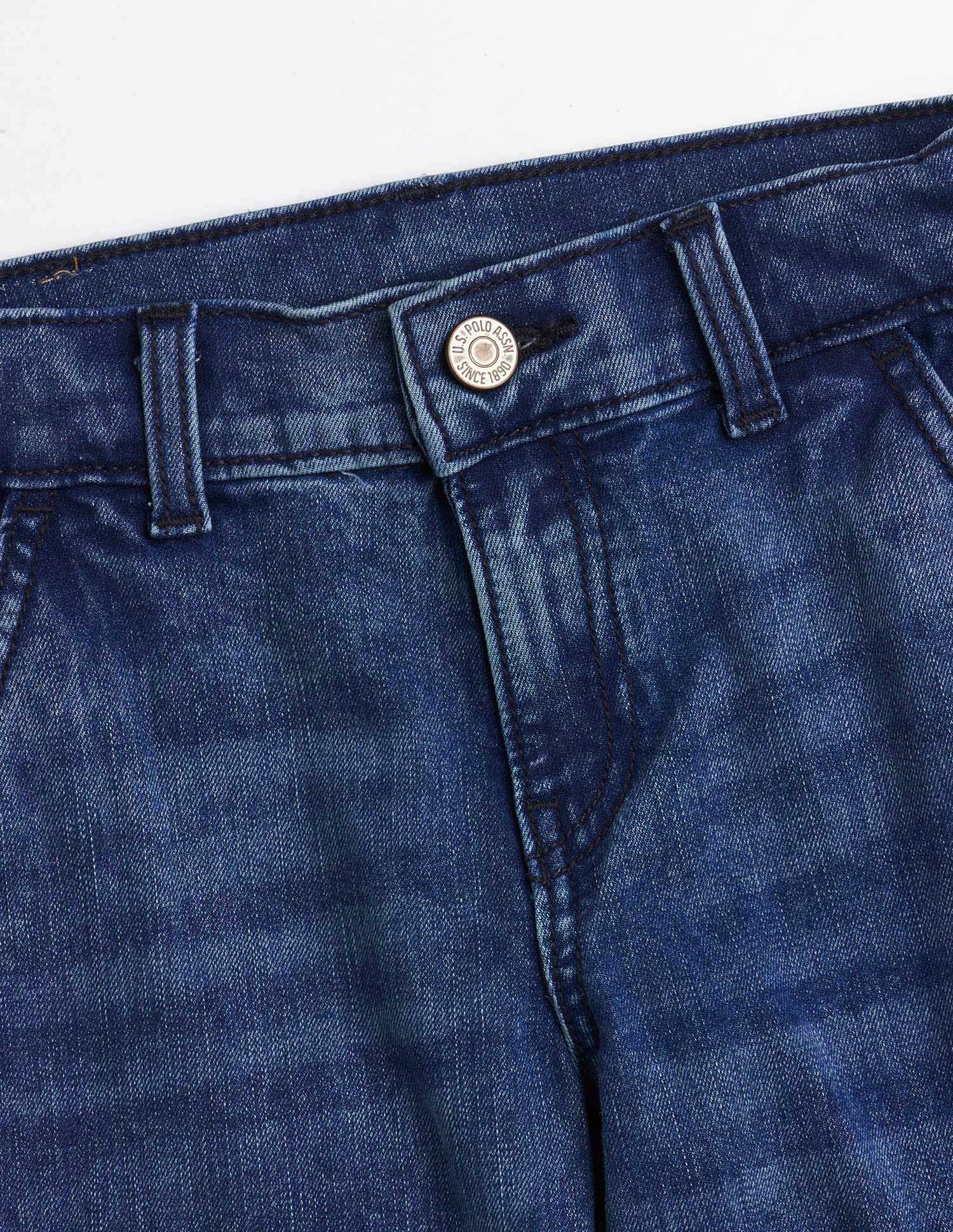 Boys Relaxed Fit Cargo Jeans - Image 2