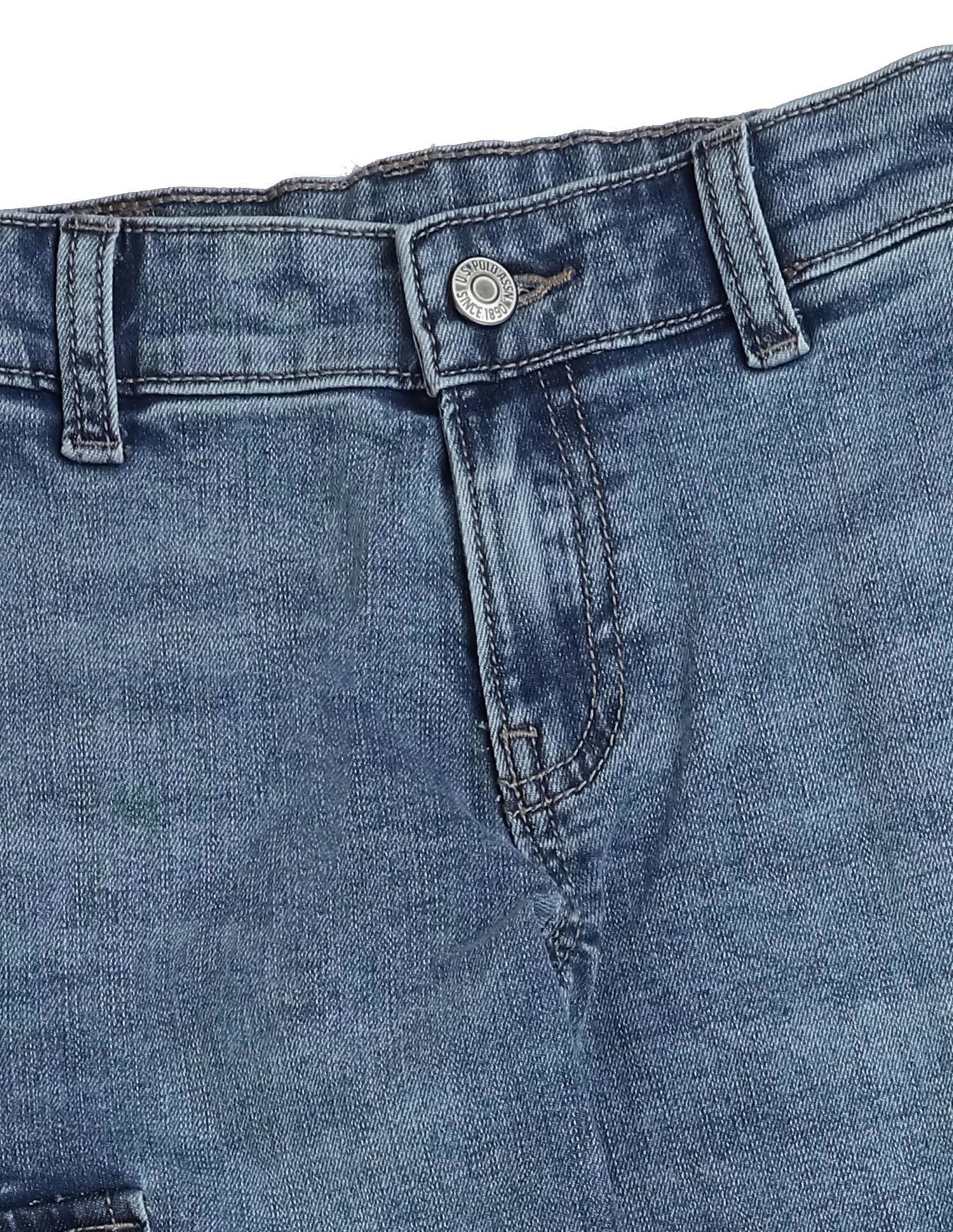 Boys Relaxed Fit Cargo Jeans - Image 2