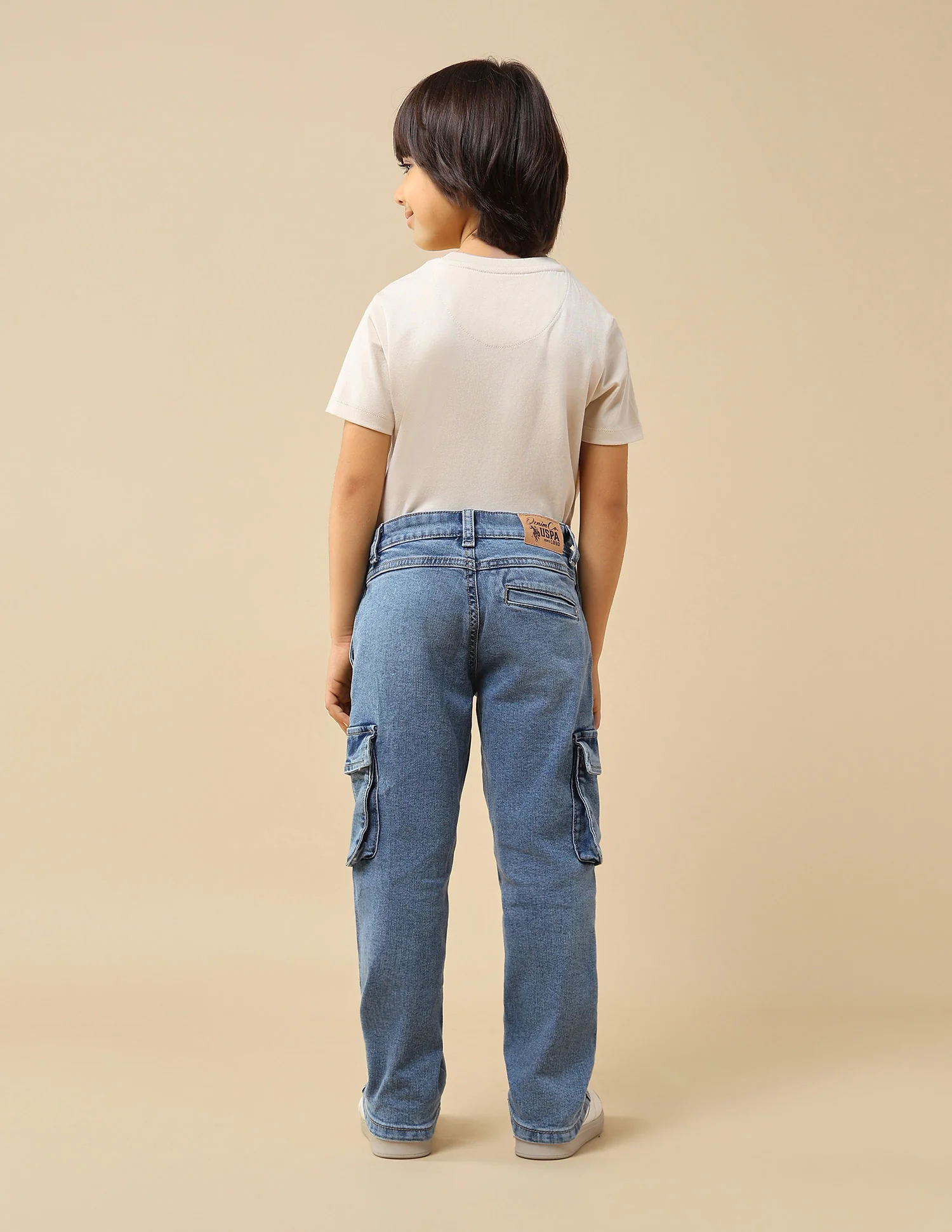 Boys Relaxed Fit Cargo Jeans - Image 5