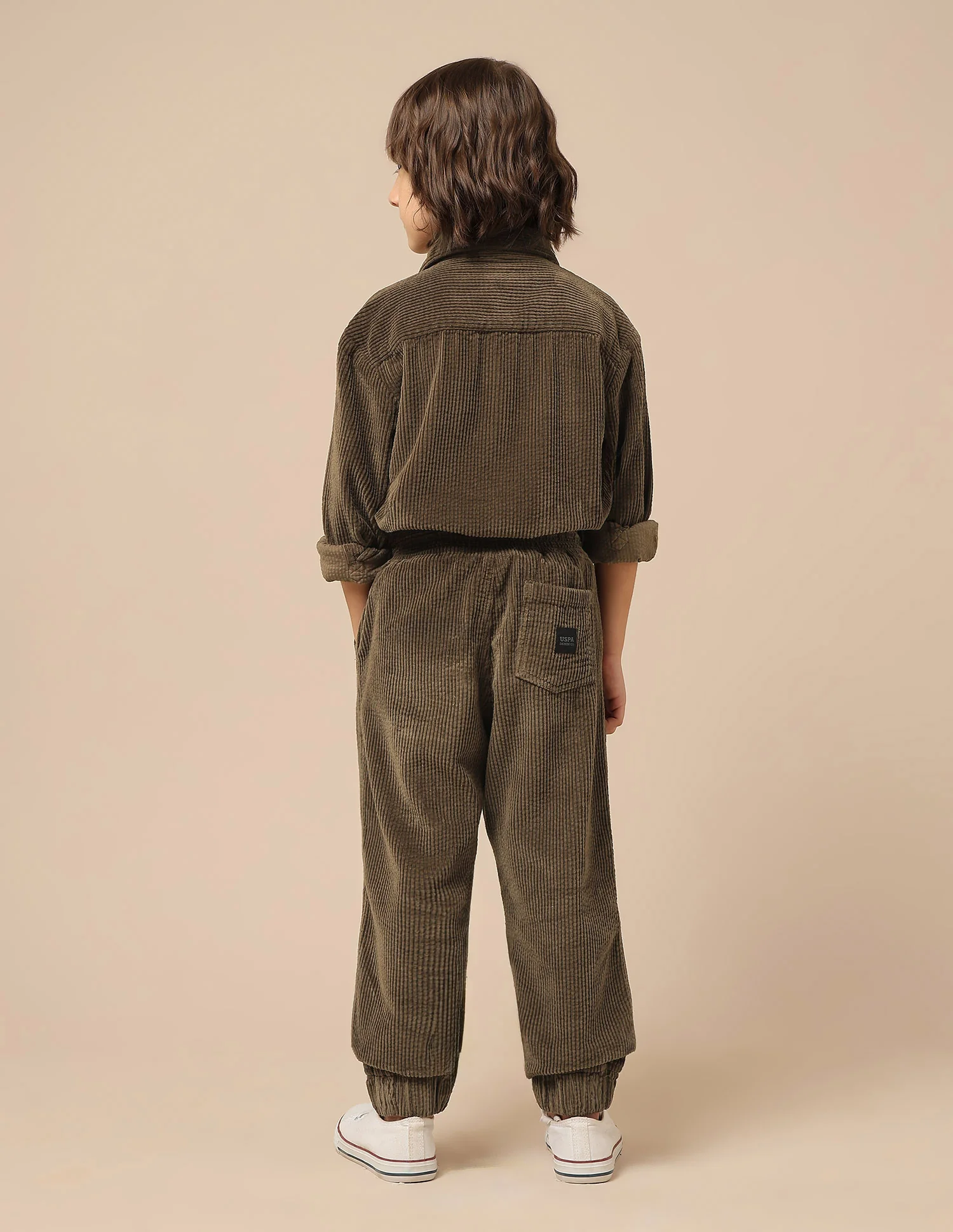 Boys Relaxed Fit Corduroy Joggers - Image 5
