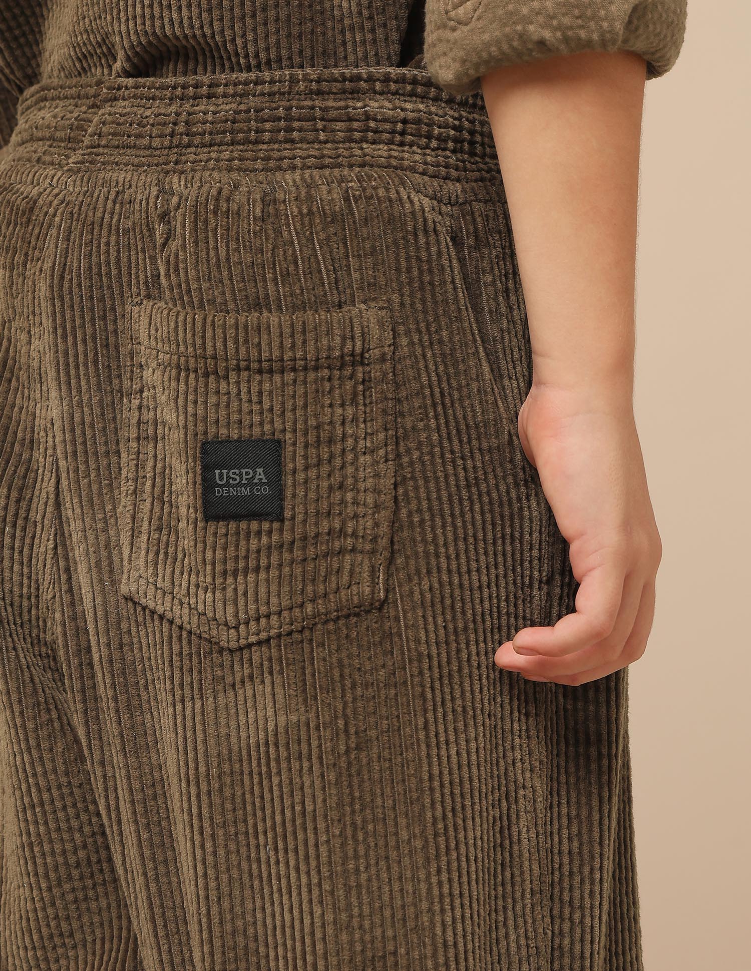 Boys Relaxed Fit Corduroy Joggers - Image 8