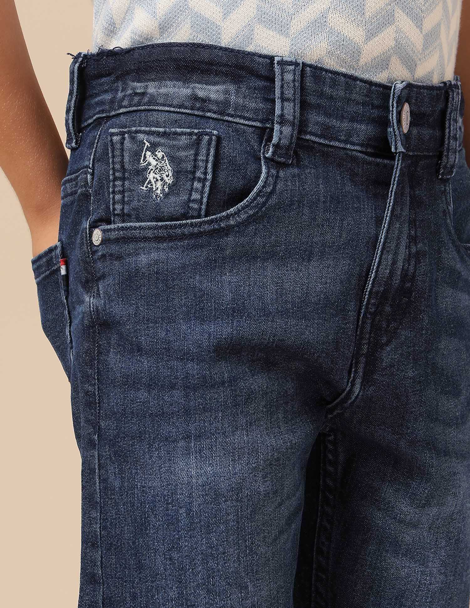 Boys Relaxed Fit Denim Shorts - Image 7