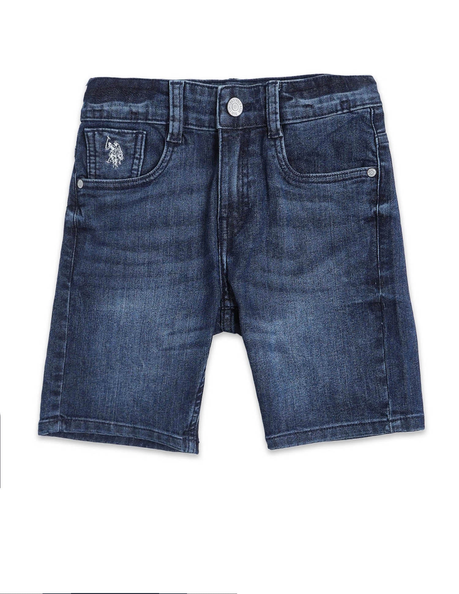 Boys Relaxed Fit Denim Shorts - Image 9