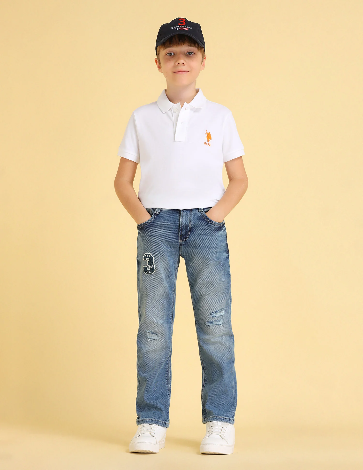 UKJEN581 ME. BLUE Boys Jeans