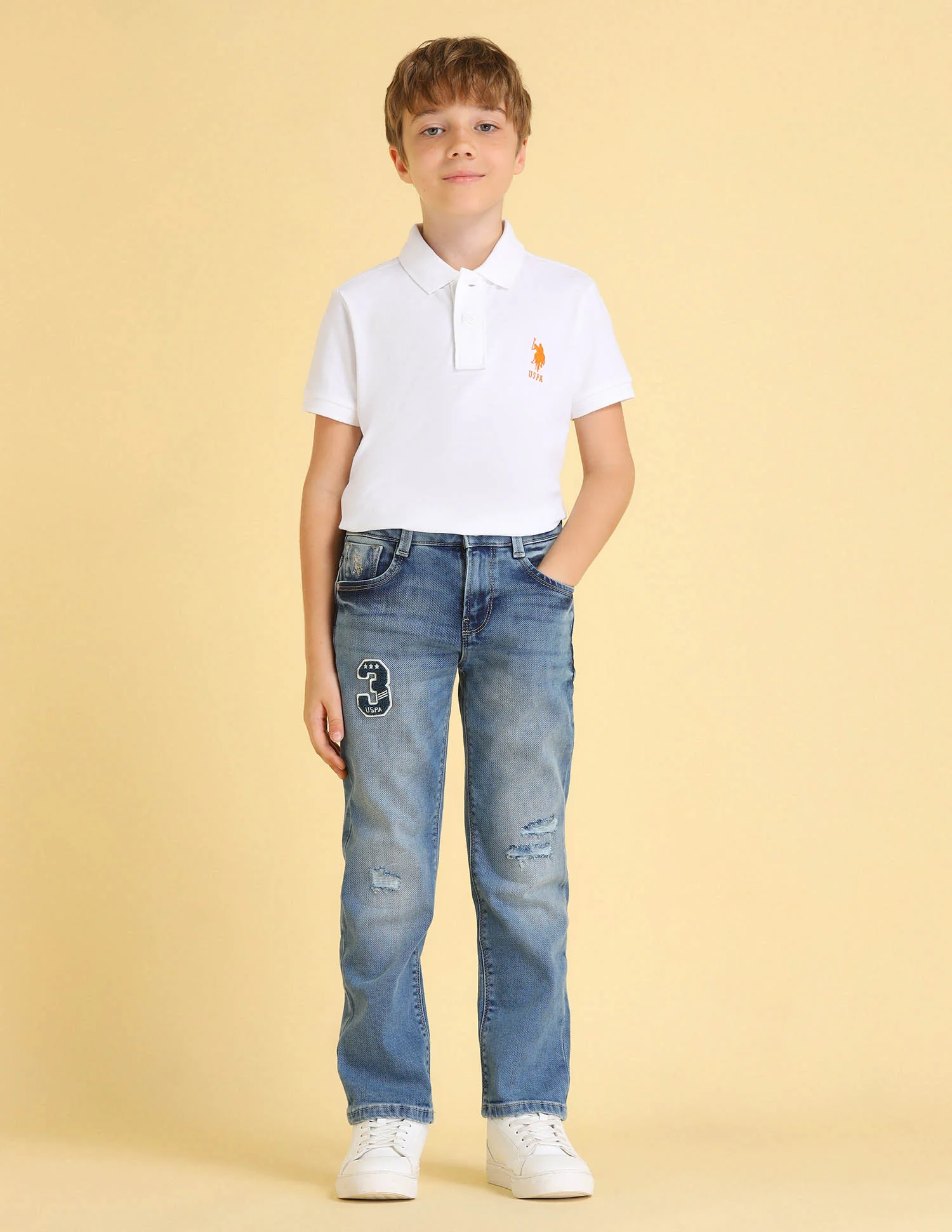 UKJEN581 ME. BLUE Boys Jeans - Image 3