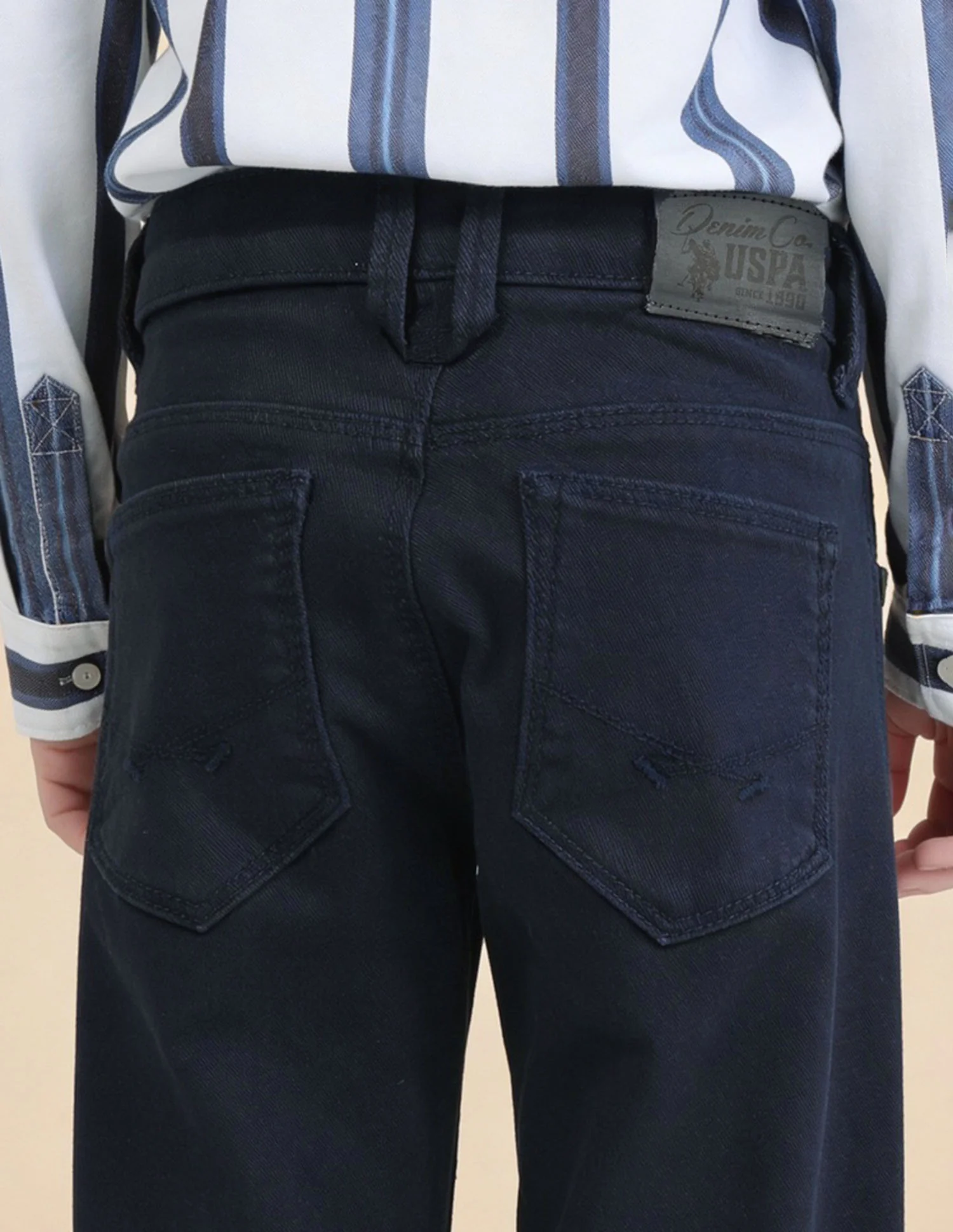 Boys Relaxed Fit Mid Rise Jeans - Image 5