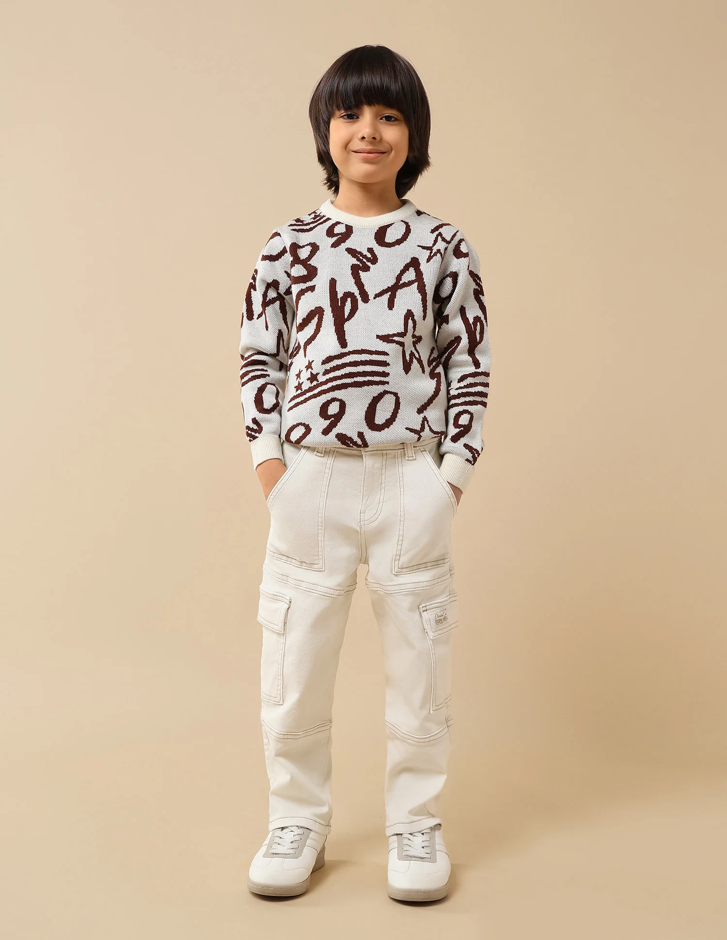 Boys Relaxed Fit Mid Rise Jeans - Image 3