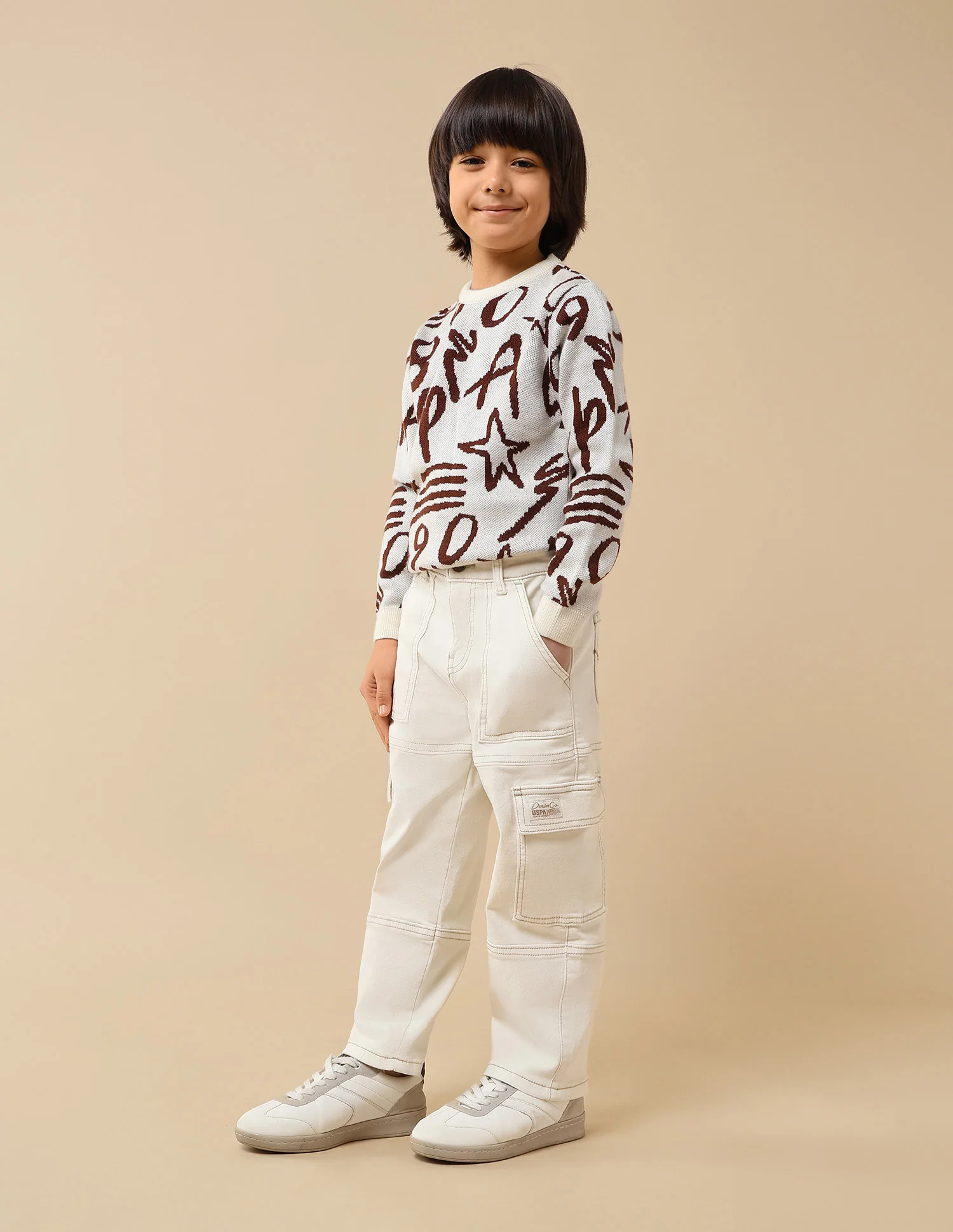 Boys Relaxed Fit Mid Rise Jeans - Image 4