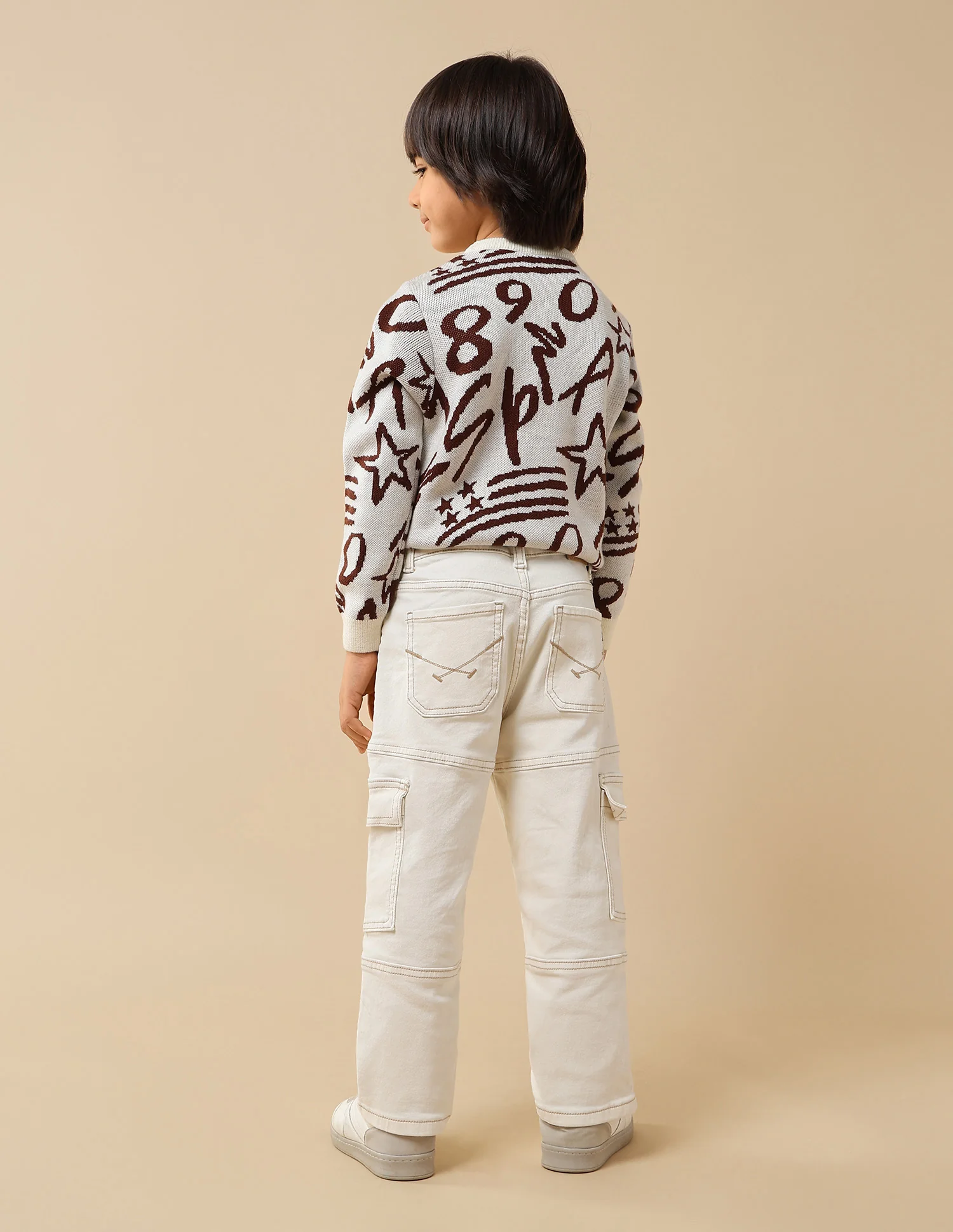 Boys Relaxed Fit Mid Rise Jeans - Image 5