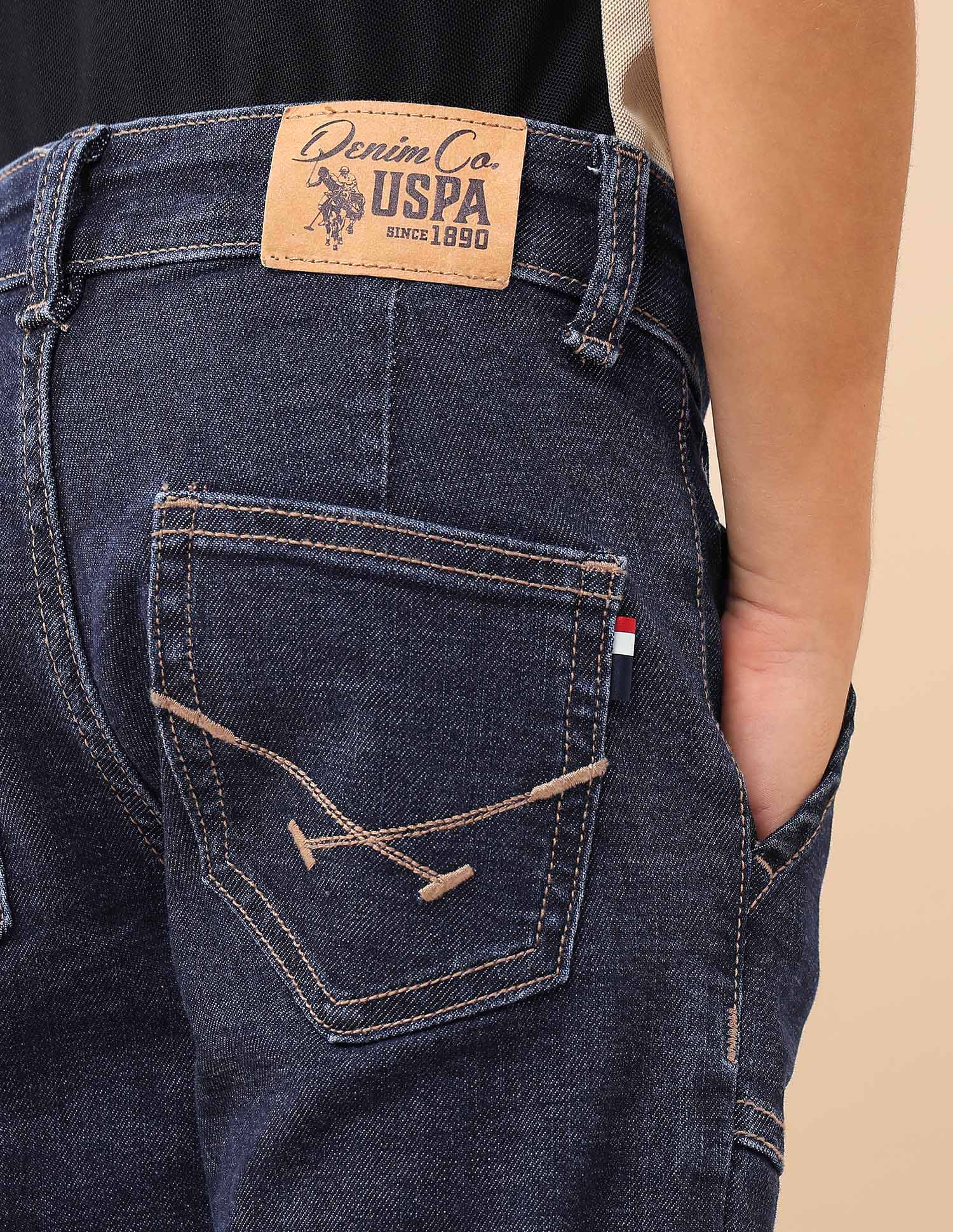 Boys Relaxed Fit Mid Rise Jeans - Image 8
