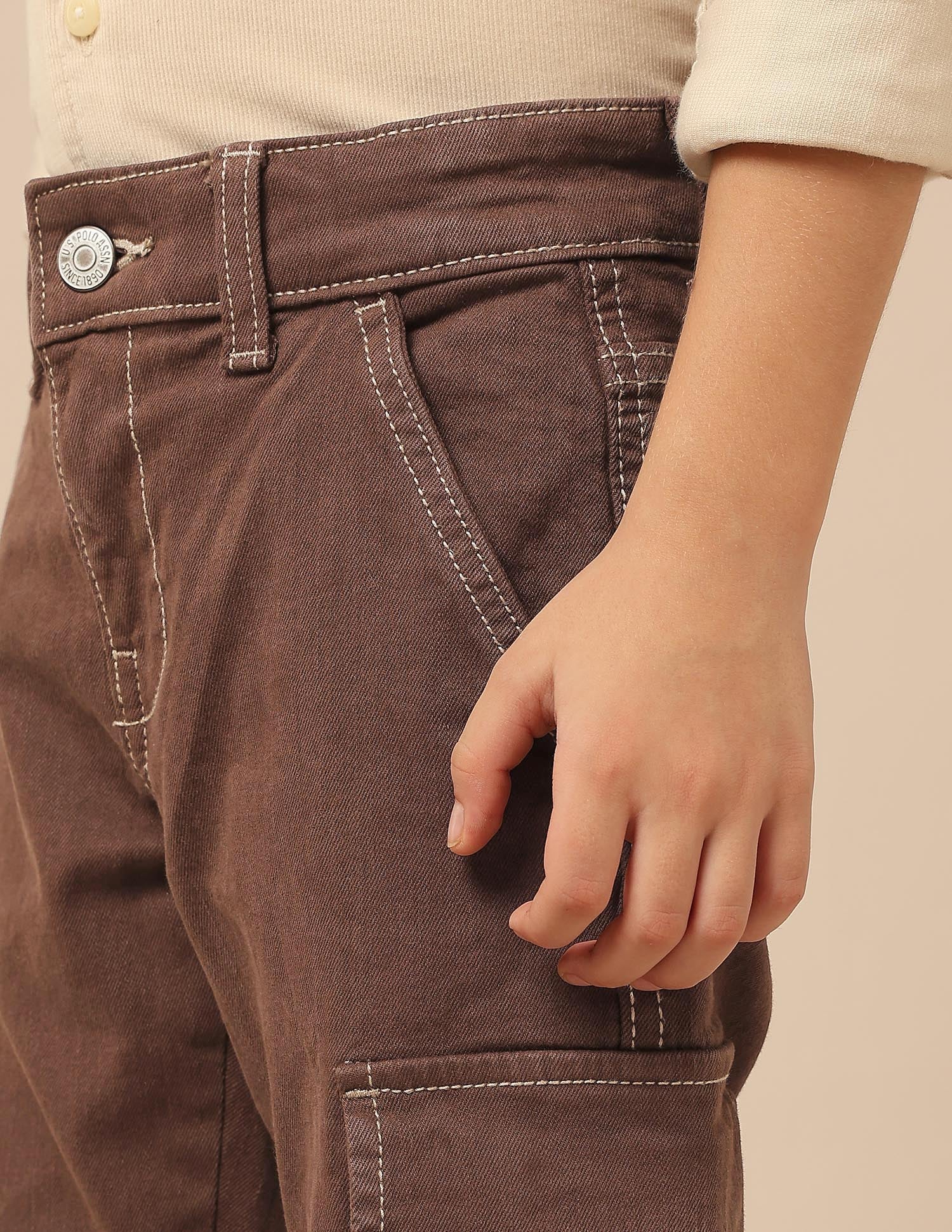 Boys Relaxed Fit Mid Rise Jeans - Image 7