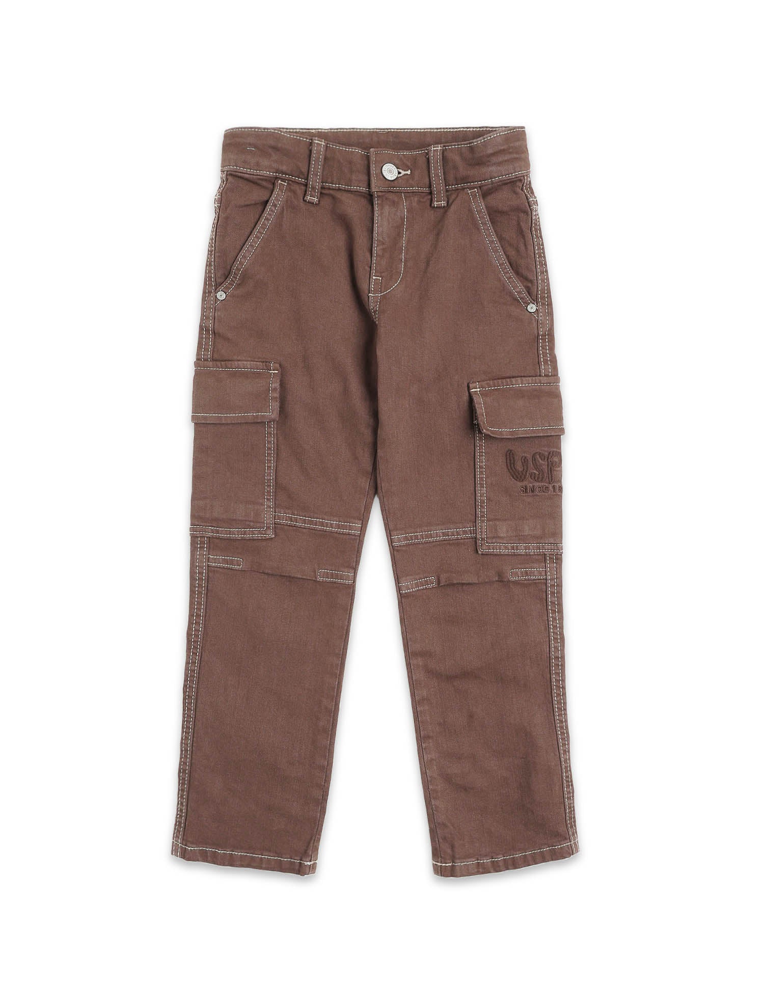Boys Relaxed Fit Mid Rise Jeans - Image 9