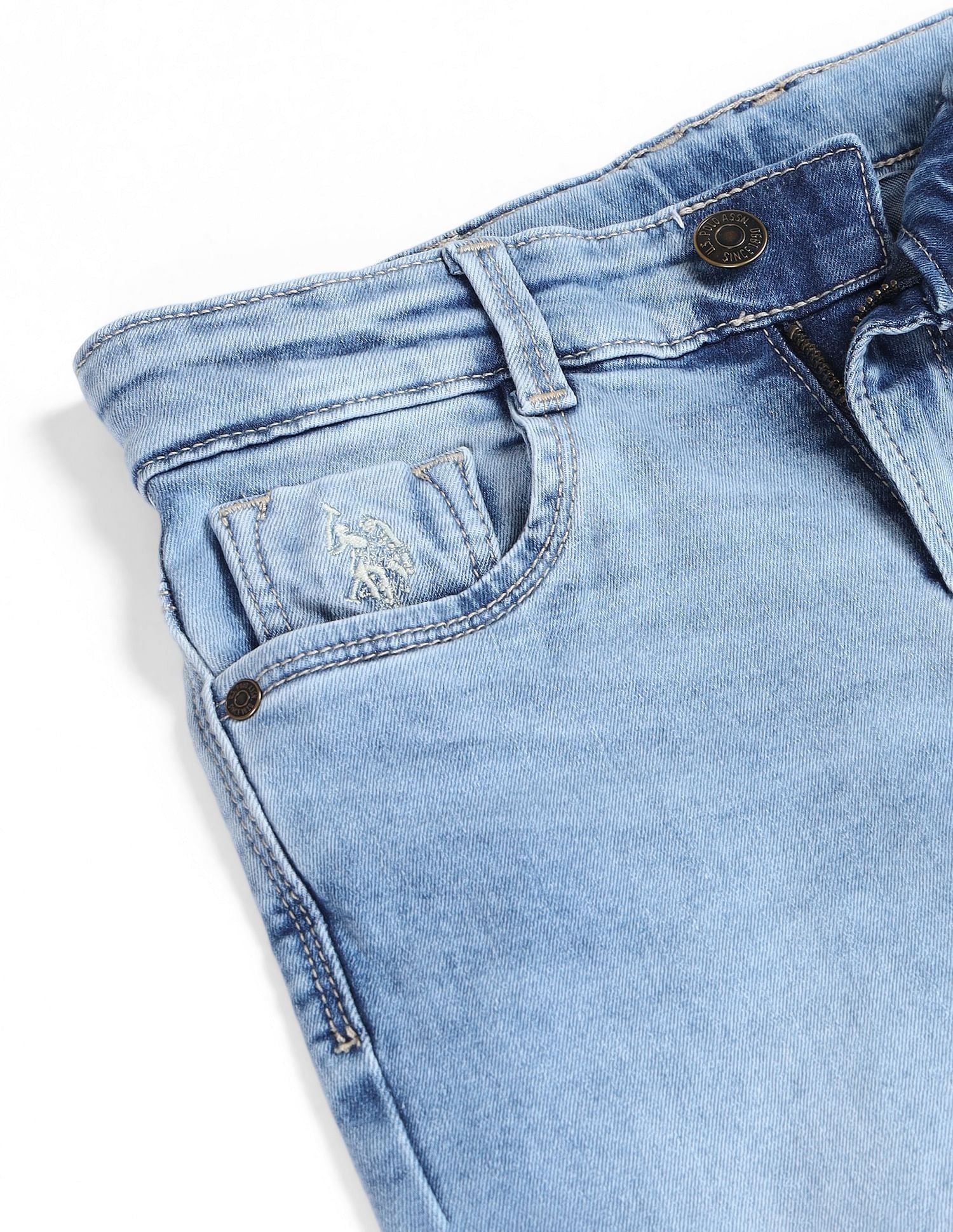 Boys Relaxed Fit Mid Rise Jeans - Image 2