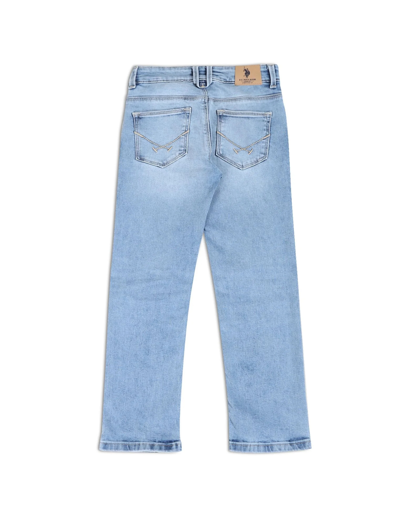 Boys Relaxed Fit Mid Rise Jeans - Image 6